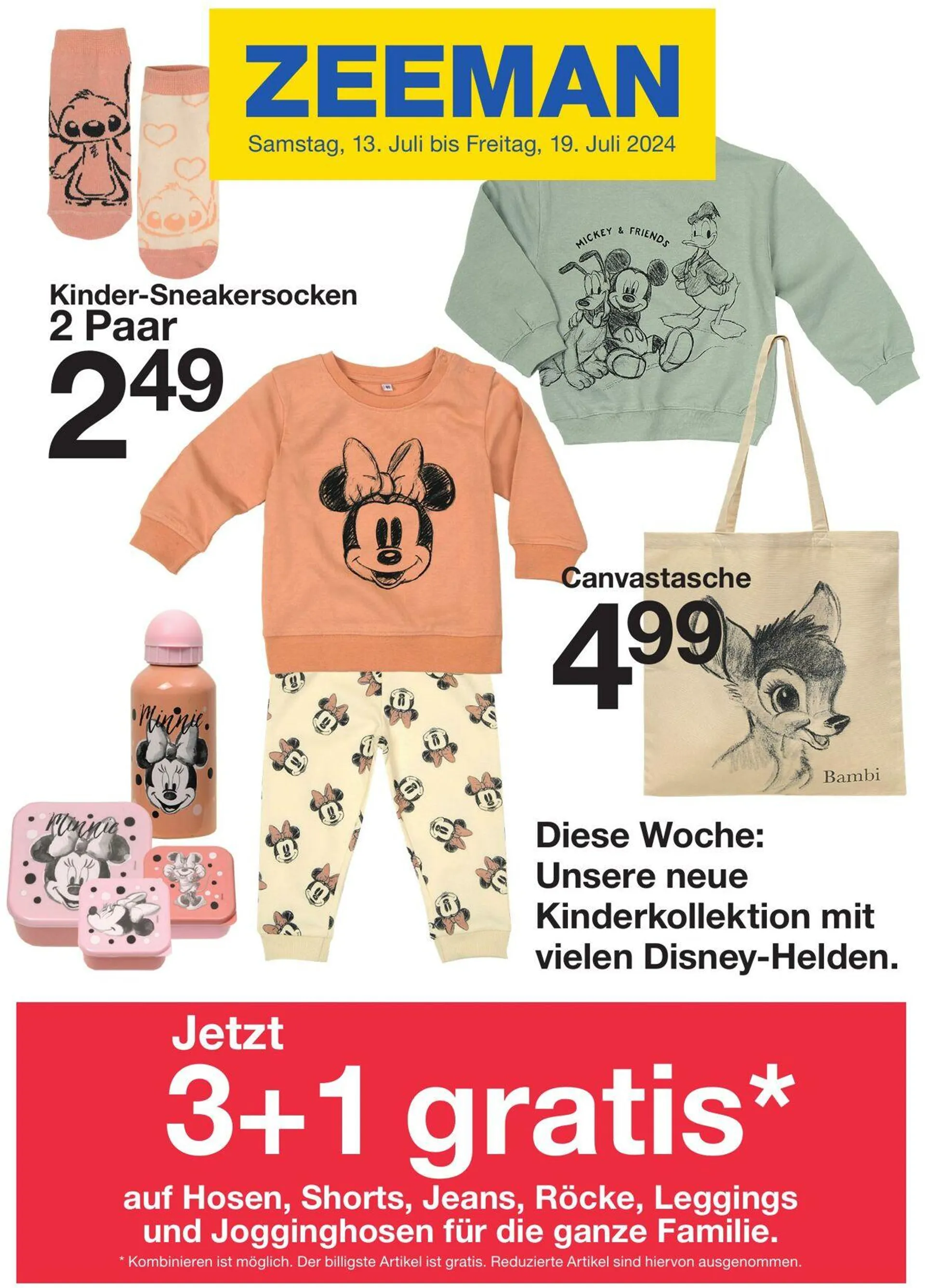 Zeeman Aktueller Prospekt von 7. August bis 21. August 2025 - Prospekt seite 1