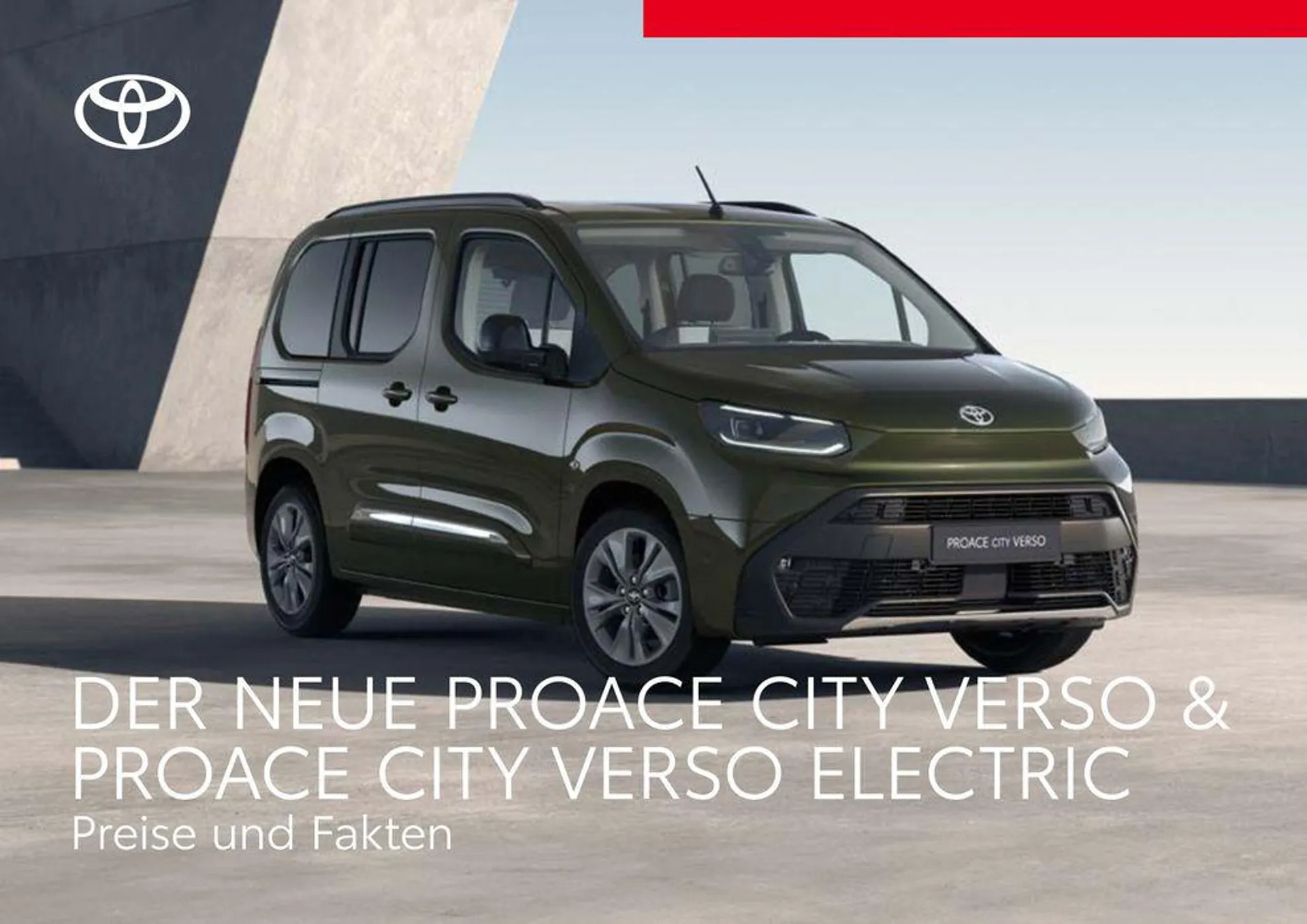 Toyota Proace City Verso / Proace City Verso Electric von 6. April bis 6. April 2025 - Prospekt seite 