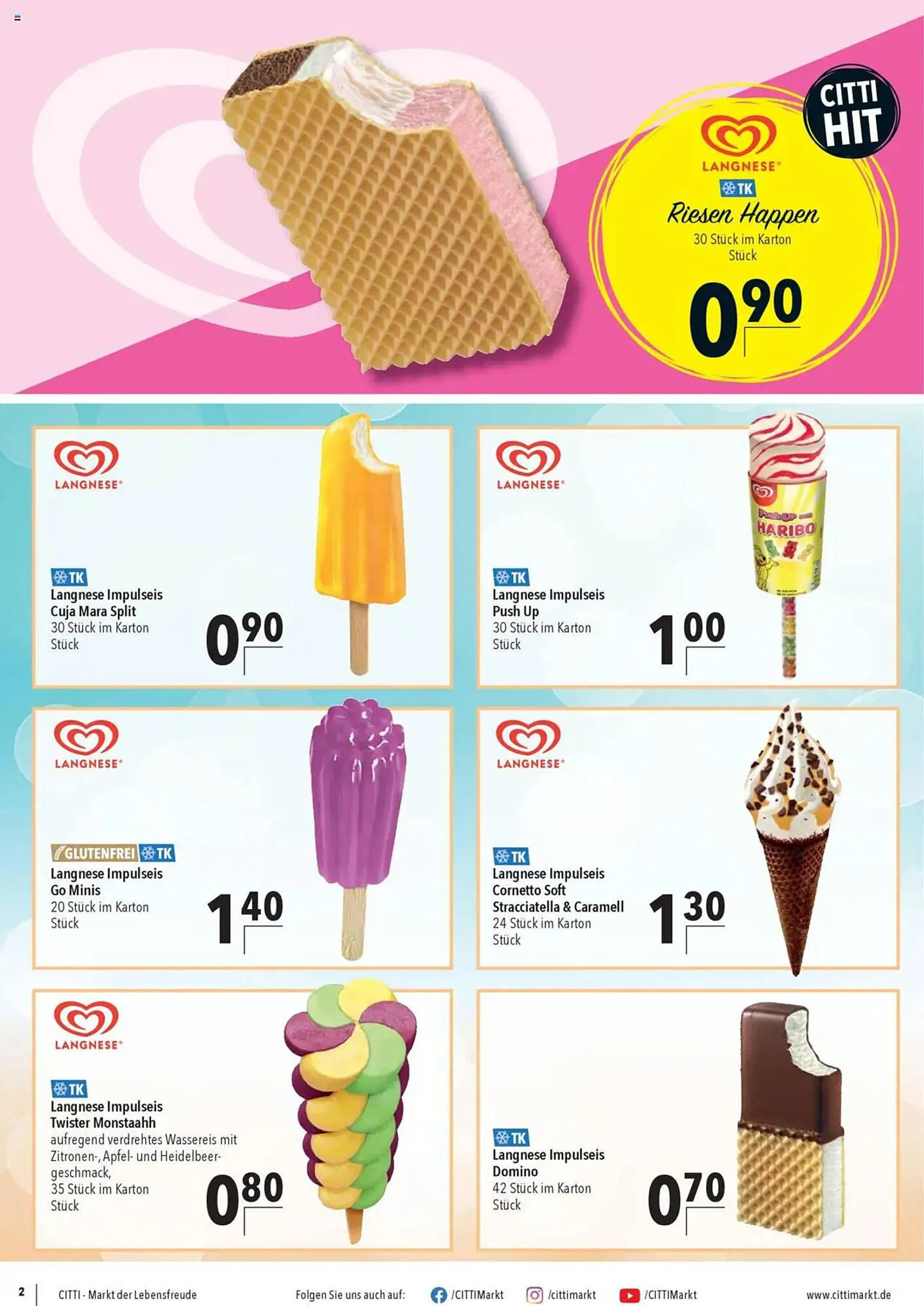 CITTI Markt Prospekt von 7. Mai bis 20. Mai 2025 - Prospekt seite 2
