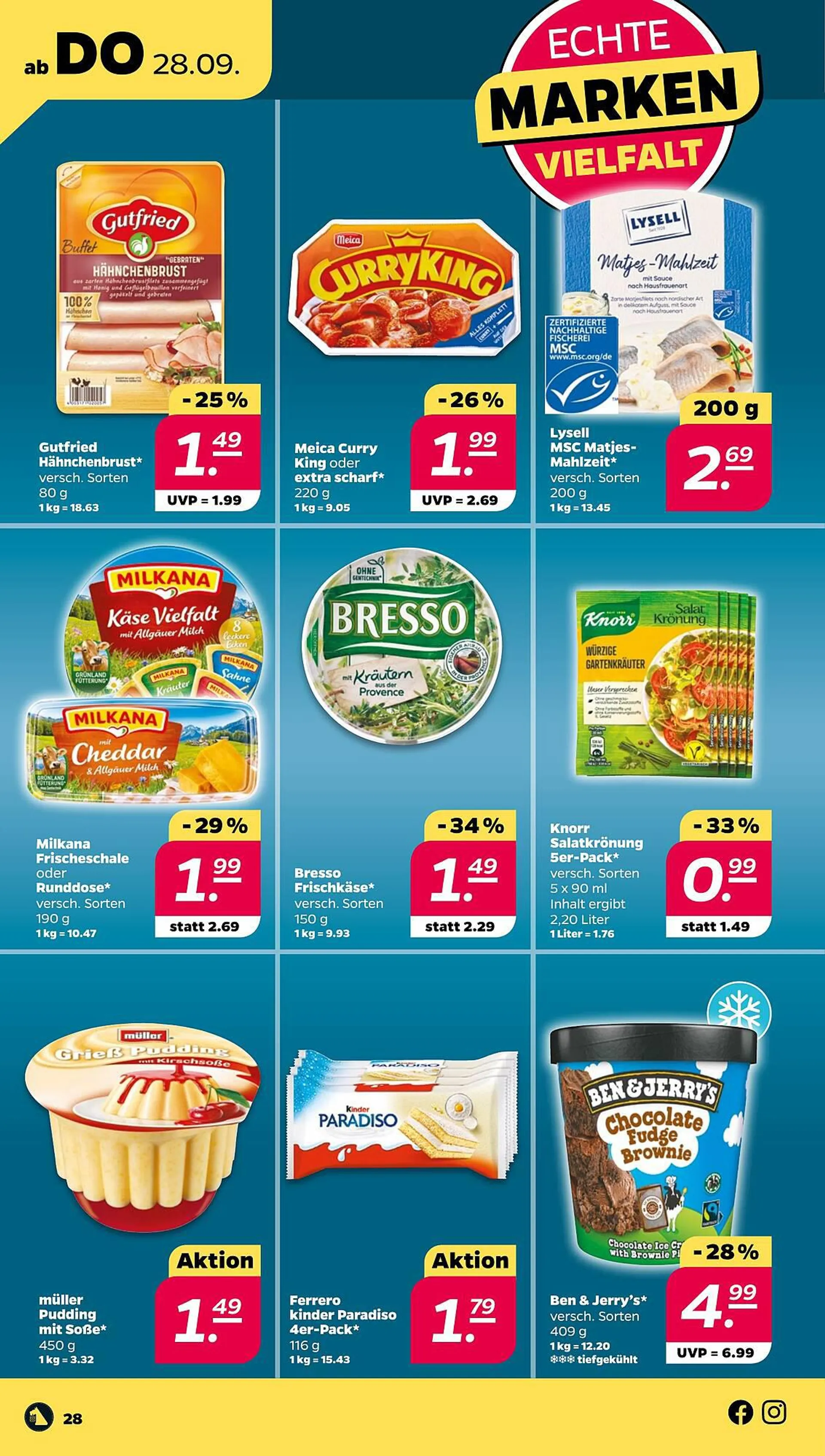 NETTO Prospekt von 25. September bis 30. September 2023 - Prospekt seite 28