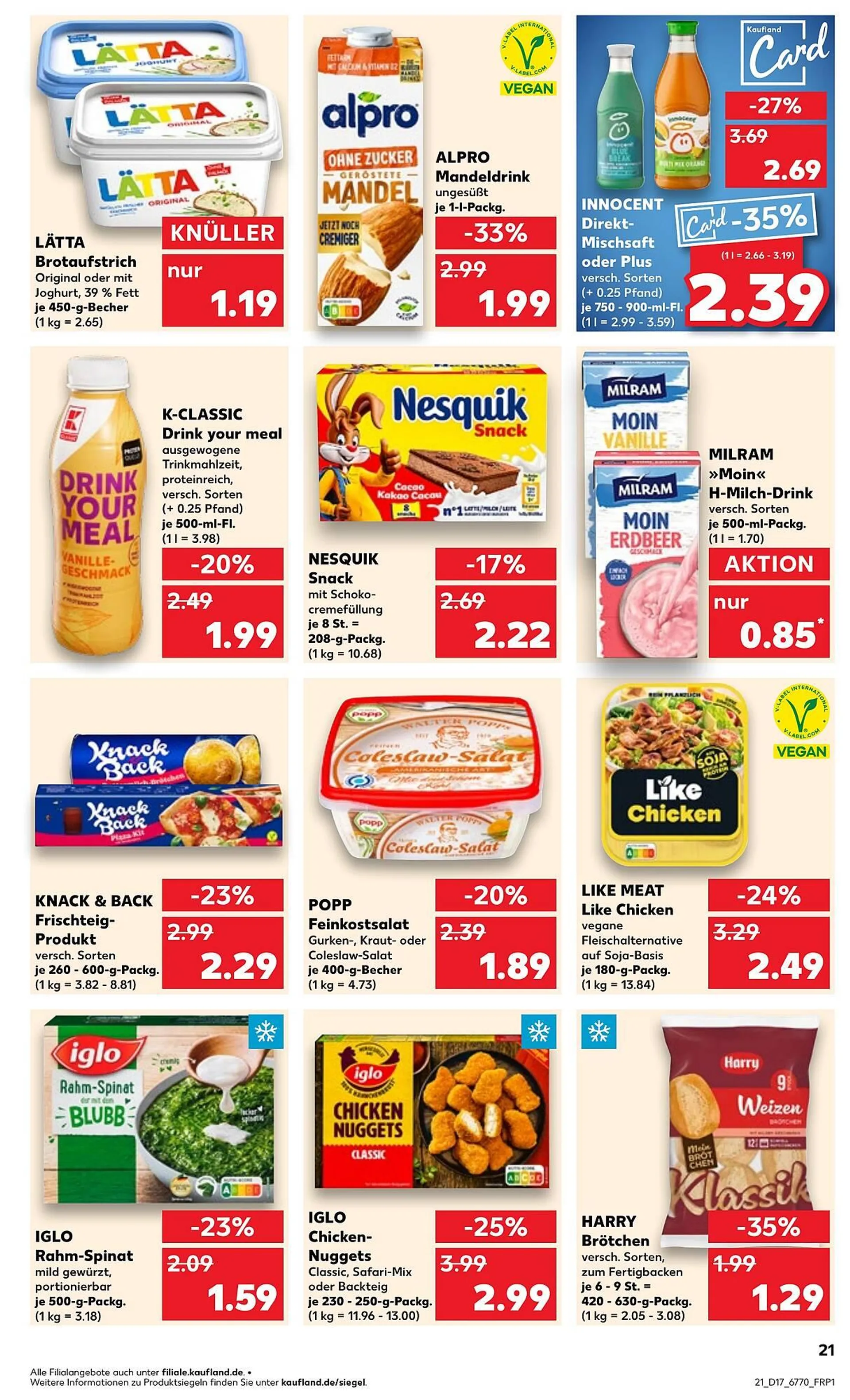 Kaufland Prospekt von 24. April bis 30. April 2025 - Prospekt seite 21