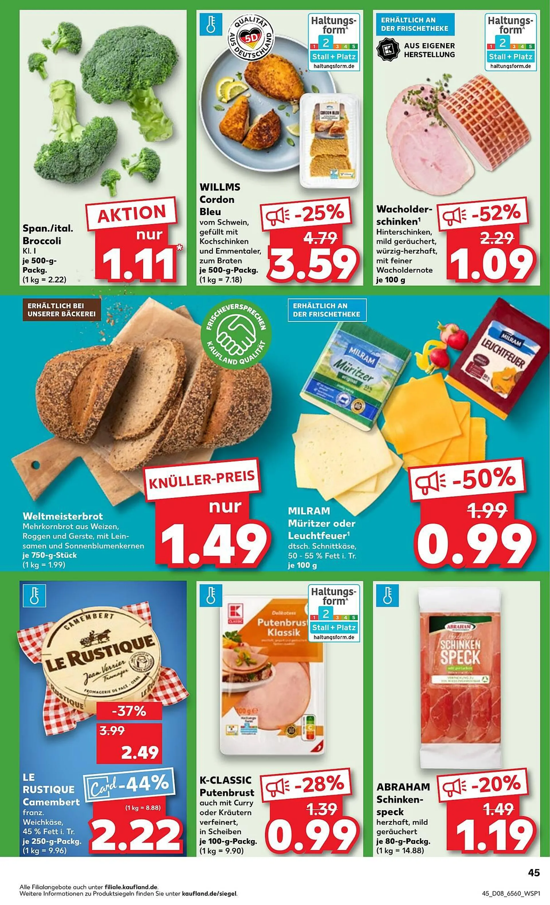 Kaufland Prospekt von 20. Februar bis 26. Februar 2025 - Prospekt seite 45