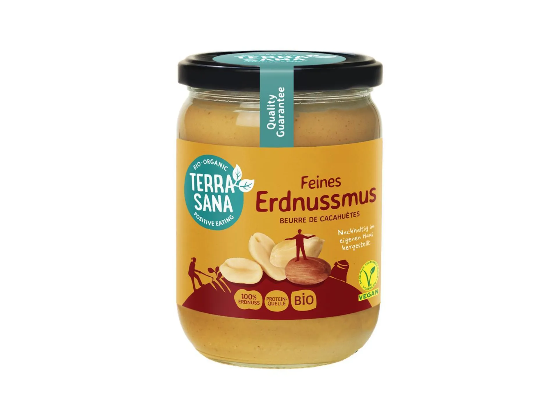 Terrasana Erdnussmus fein 500g