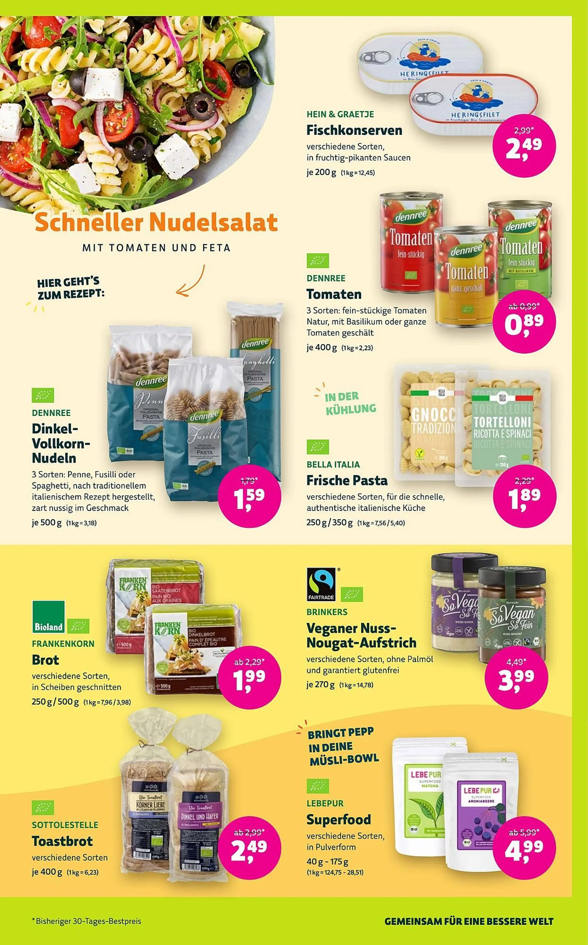 Landmann's Biomarkt Prospekt von 7. Mai bis 20. Mai 2025 - Prospekt seite 11