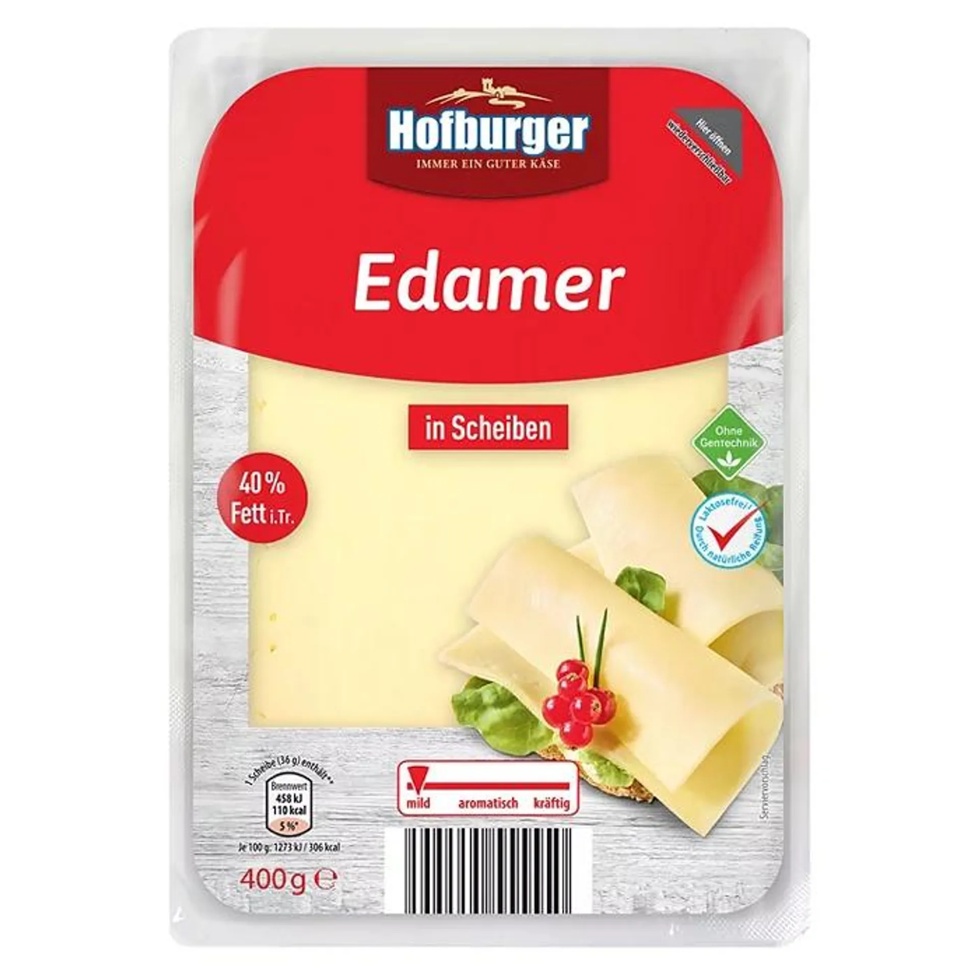 HOFBURGER Edamer Scheiben 400 g