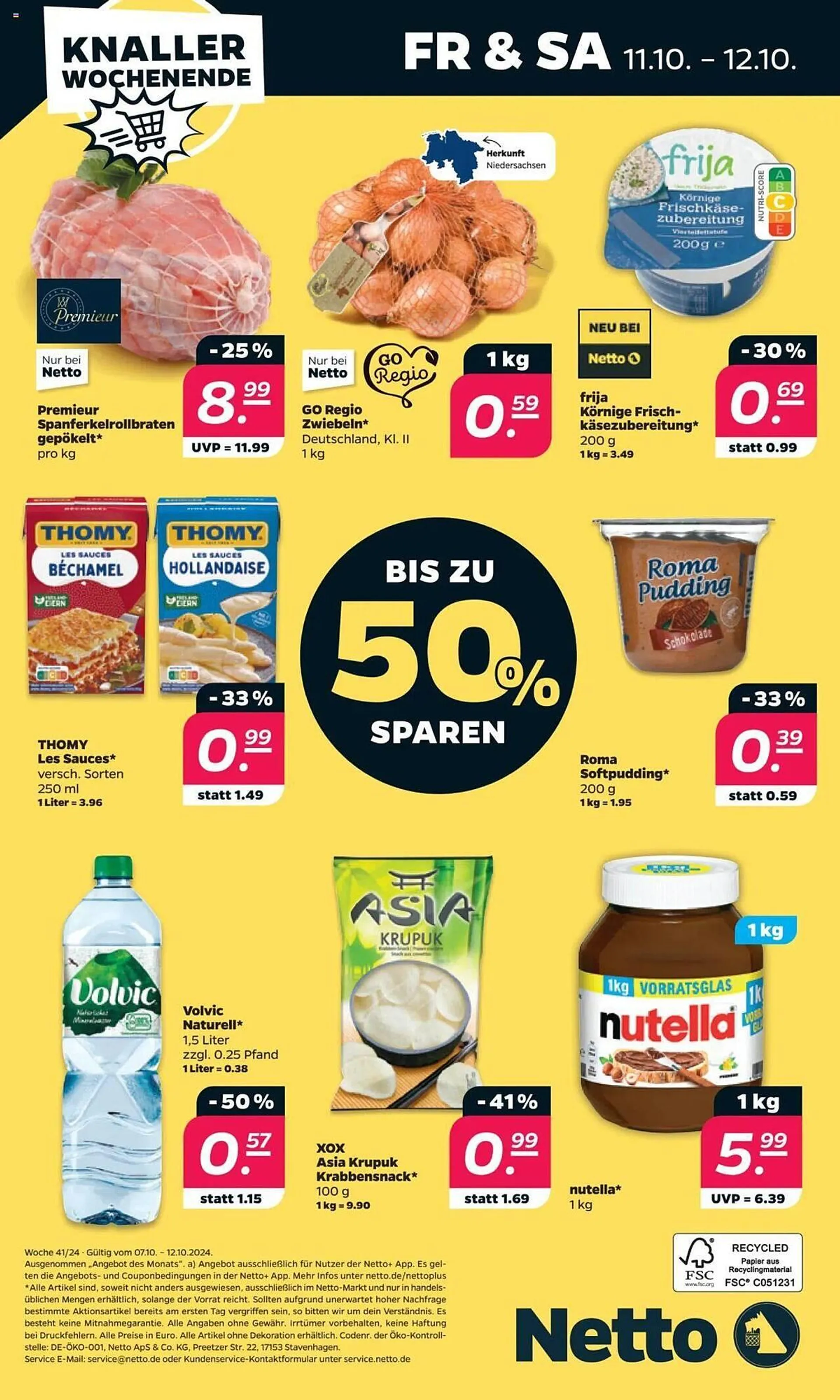 NETTO Prospekt von 7. Oktober bis 12. Oktober 2024 - Prospekt seite 36