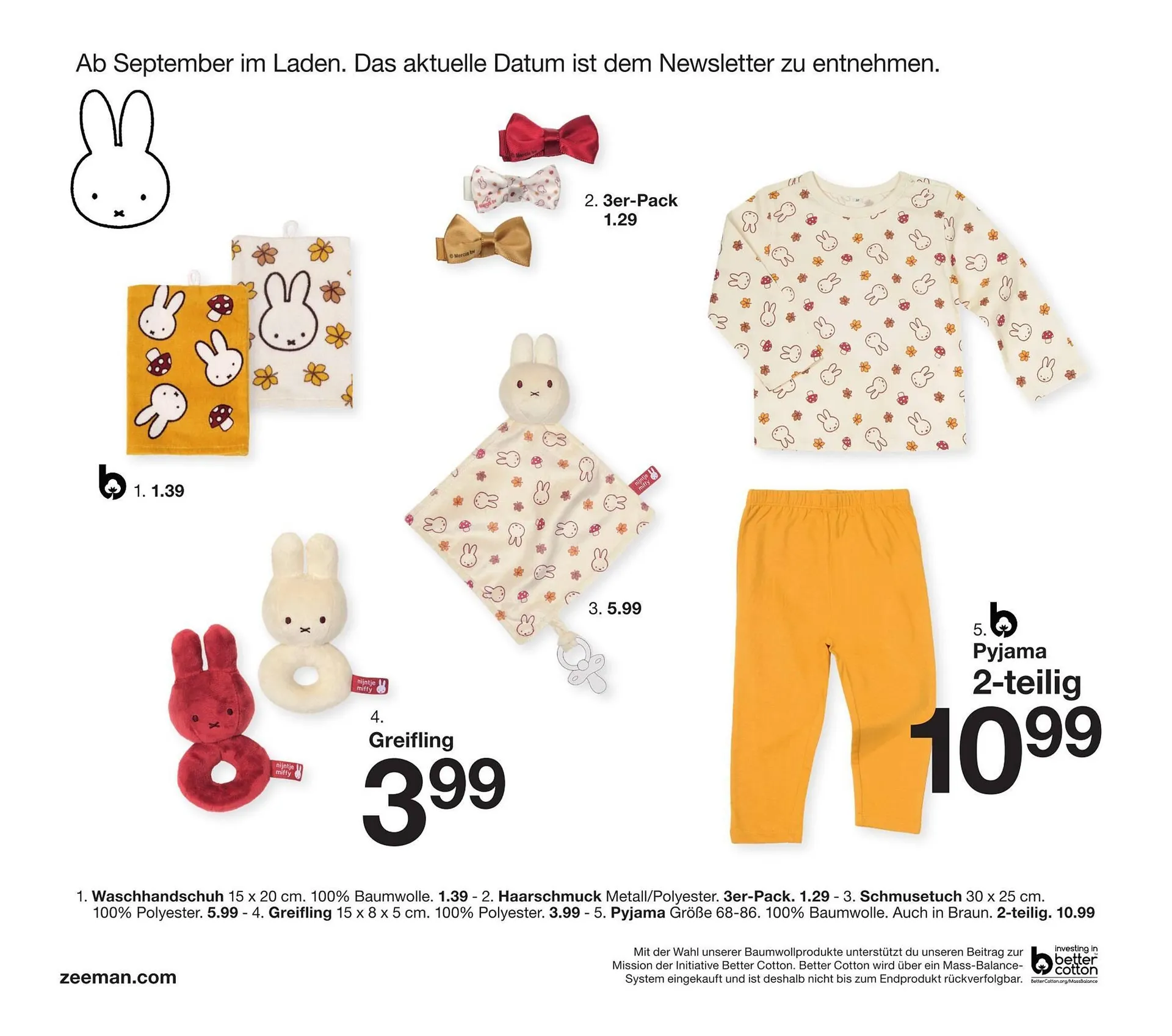 Zeeman Prospekt von 1. September bis 30. November 2024 - Prospekt seite 14