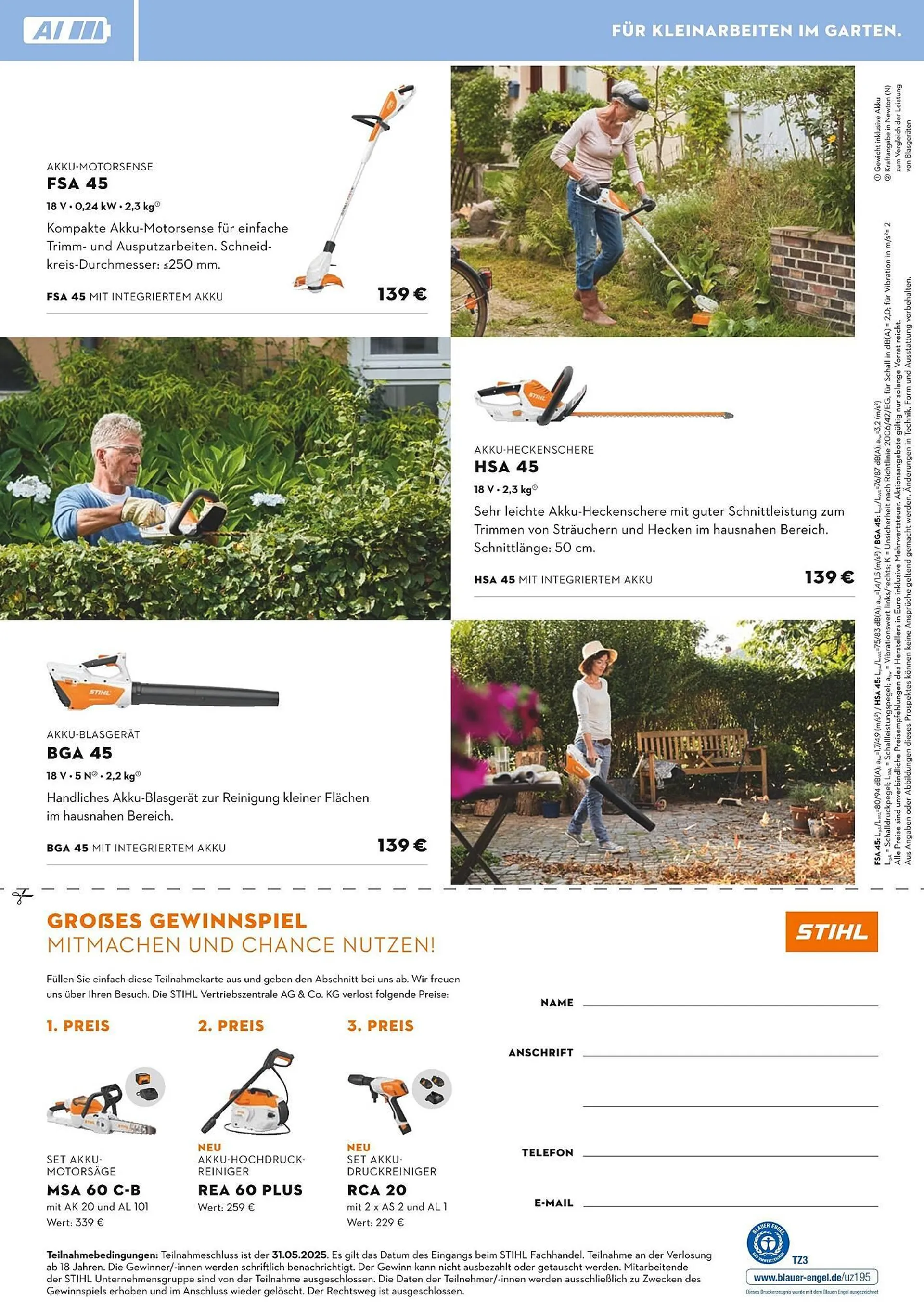 STIHL Prospekt von 24. Februar bis 31. Mai 2025 - Prospekt seite 16