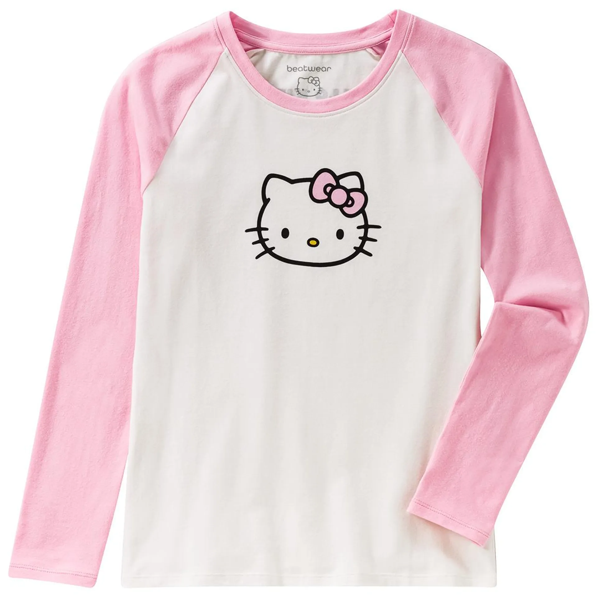 Hello Kitty Langarmshirt mit Raglanärmeln