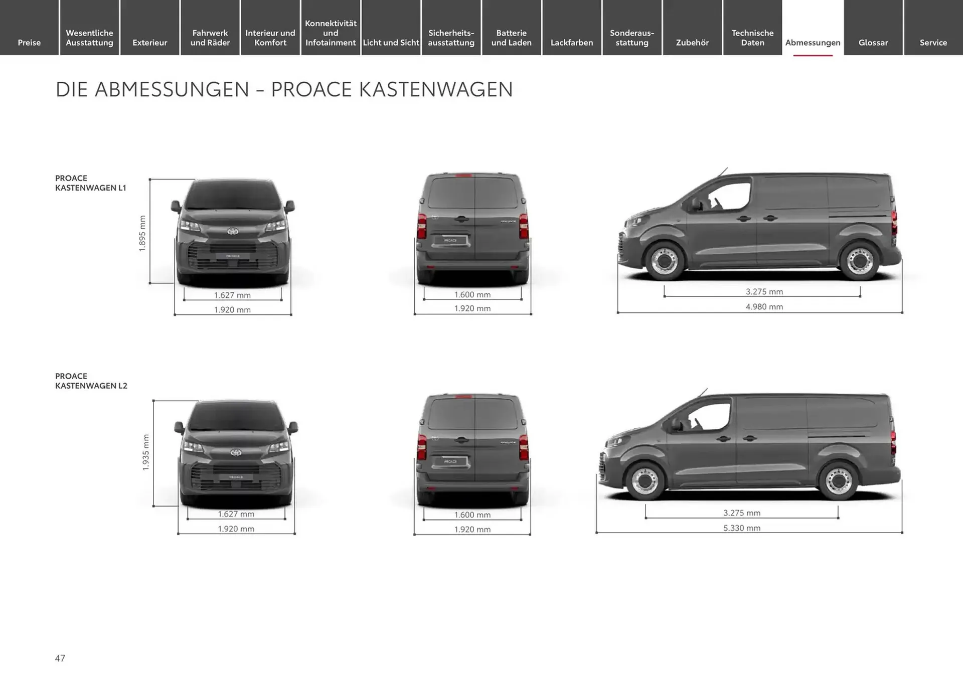 Toyota Prospekt von 13. November bis 13. November 2025 - Prospekt seite 47