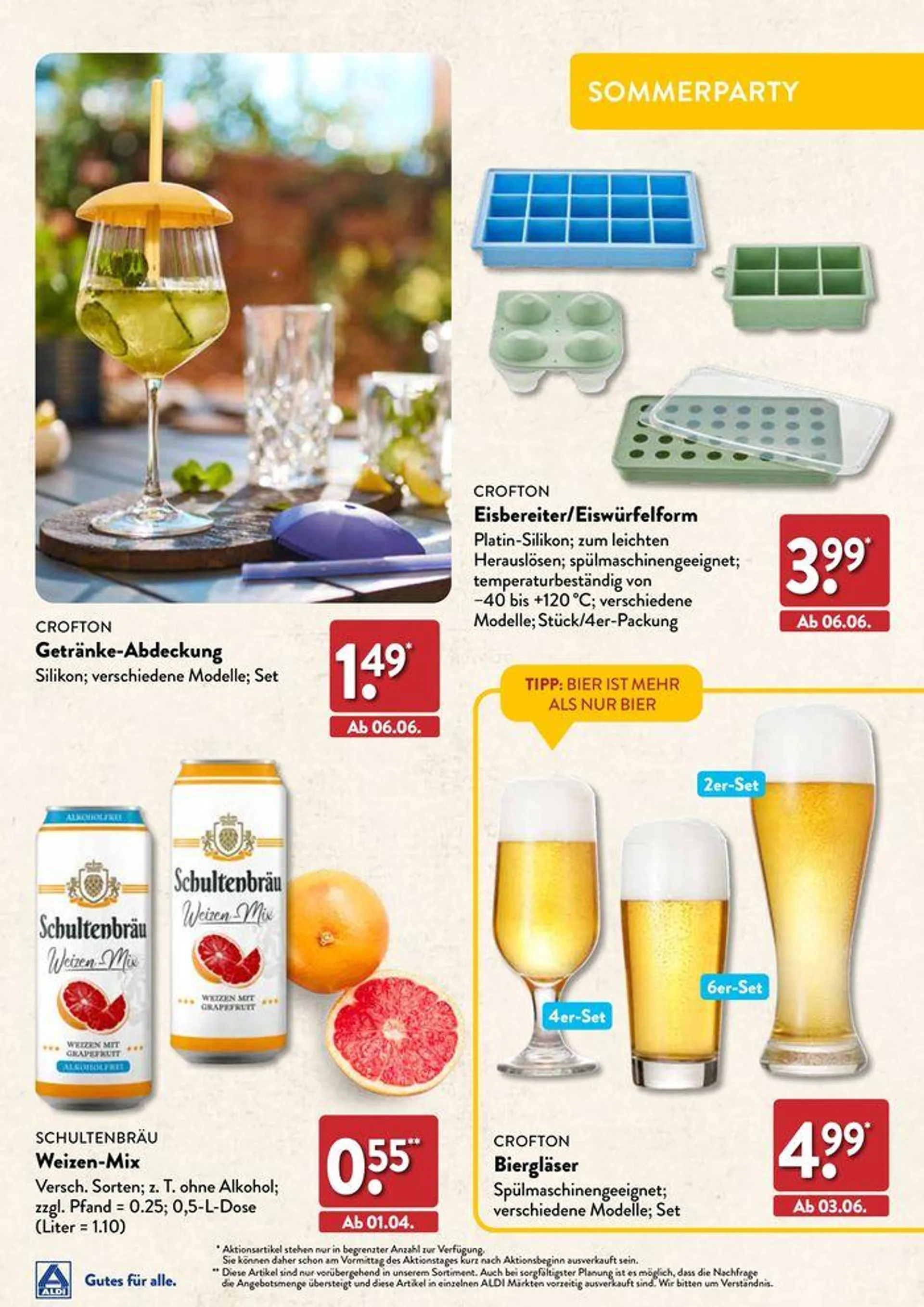 Aldi Nord flugblatt von 24. April bis 8. Mai 2024 - Prospekt seite 25