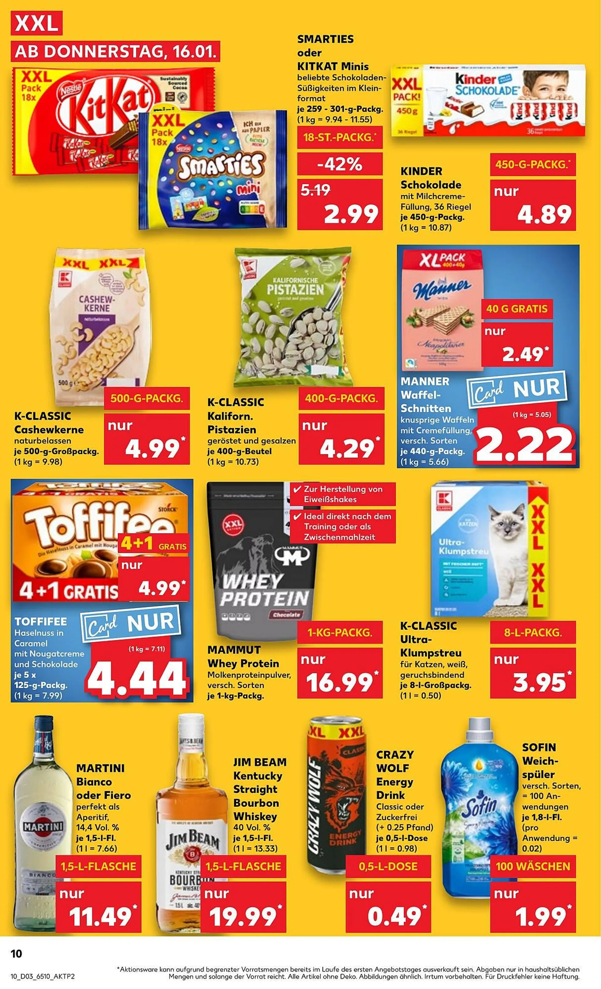 Kaufland Prospekt von 16. Januar bis 22. Januar 2025 - Prospekt seite 10