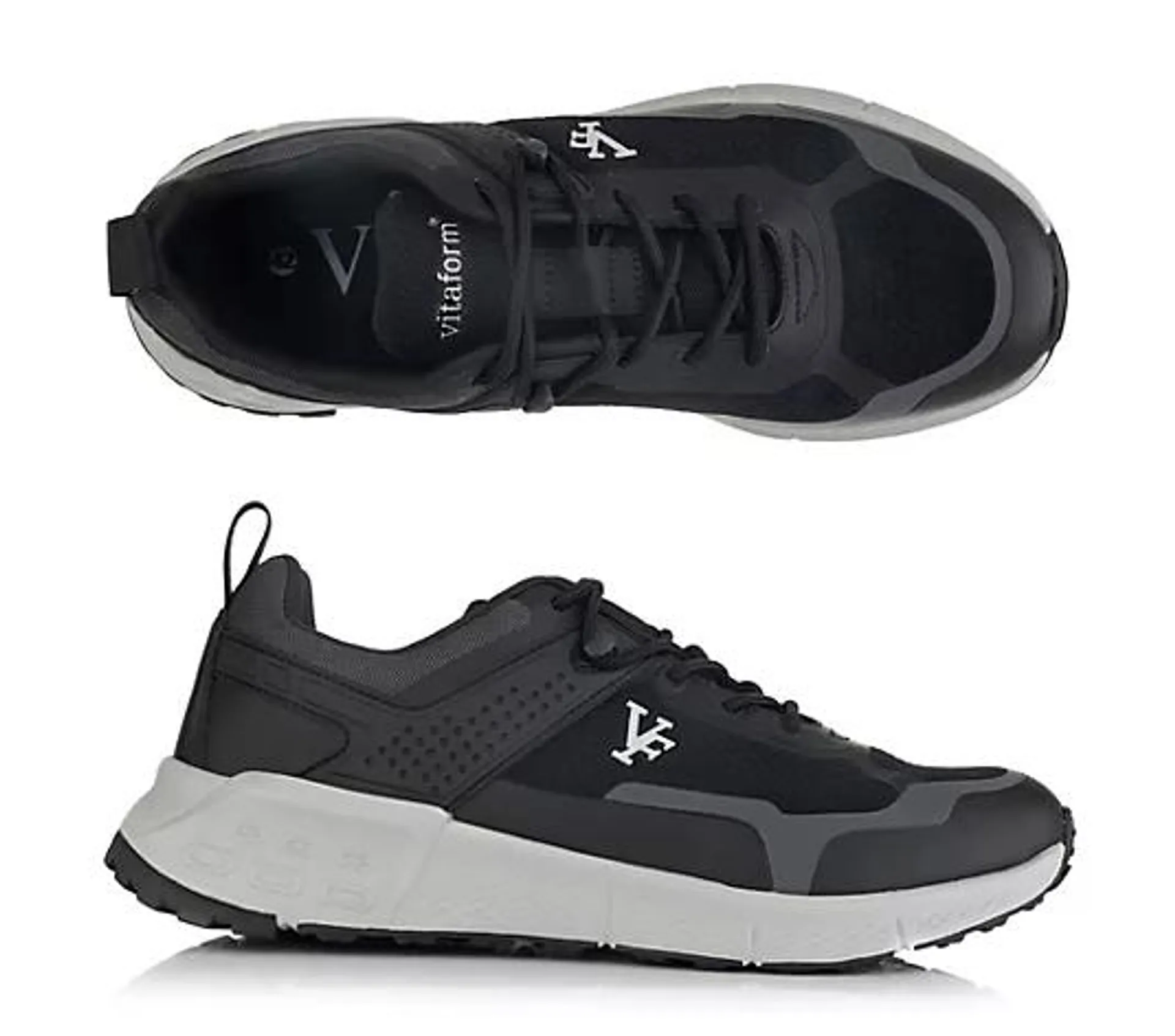 VITAFORM Herren-Sneaker Textilstretch Softfußbett Sportsohle