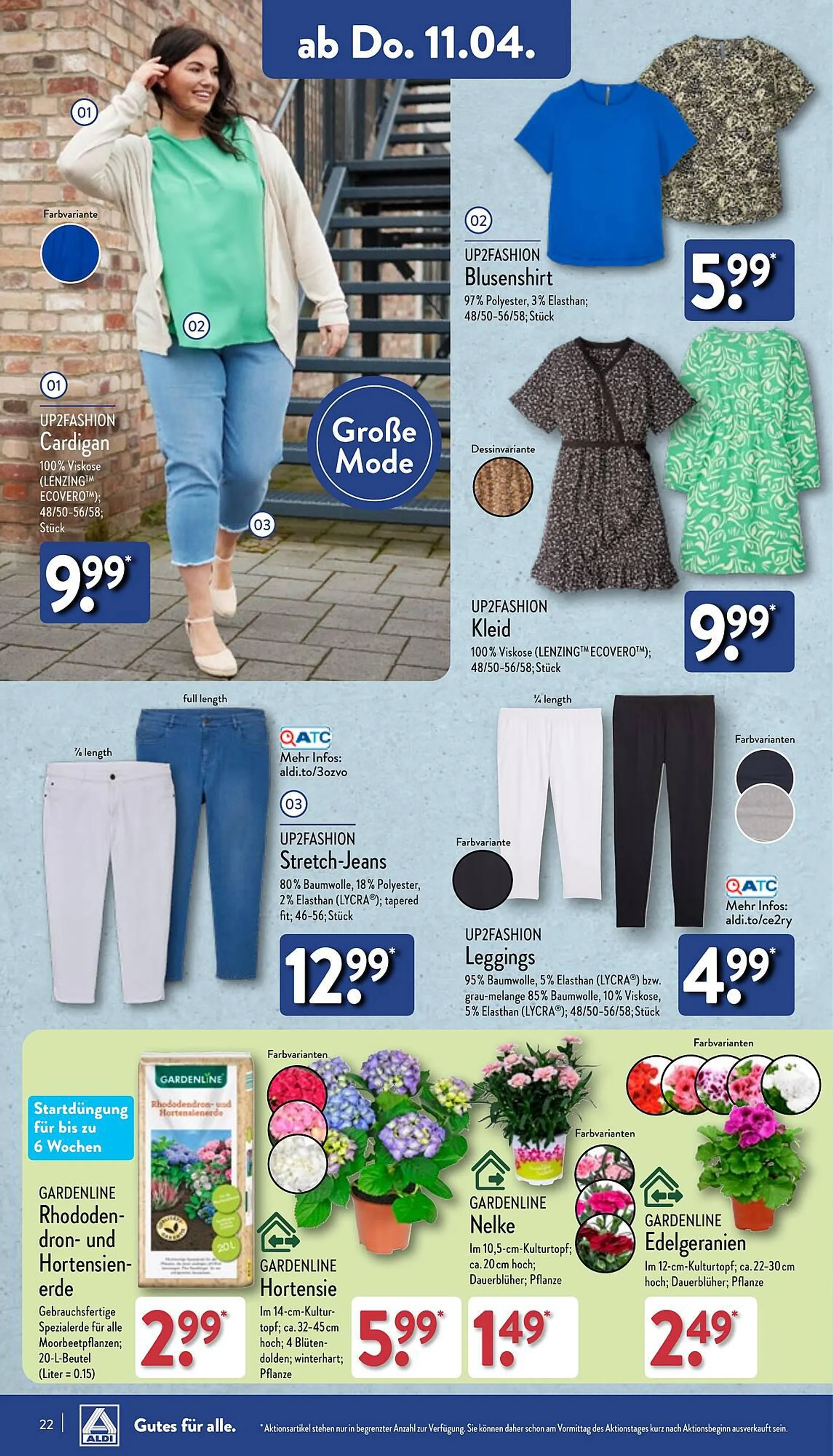 Aldi Nord Prospekt von 8. April bis 13. April 2024 - Prospekt seite 22