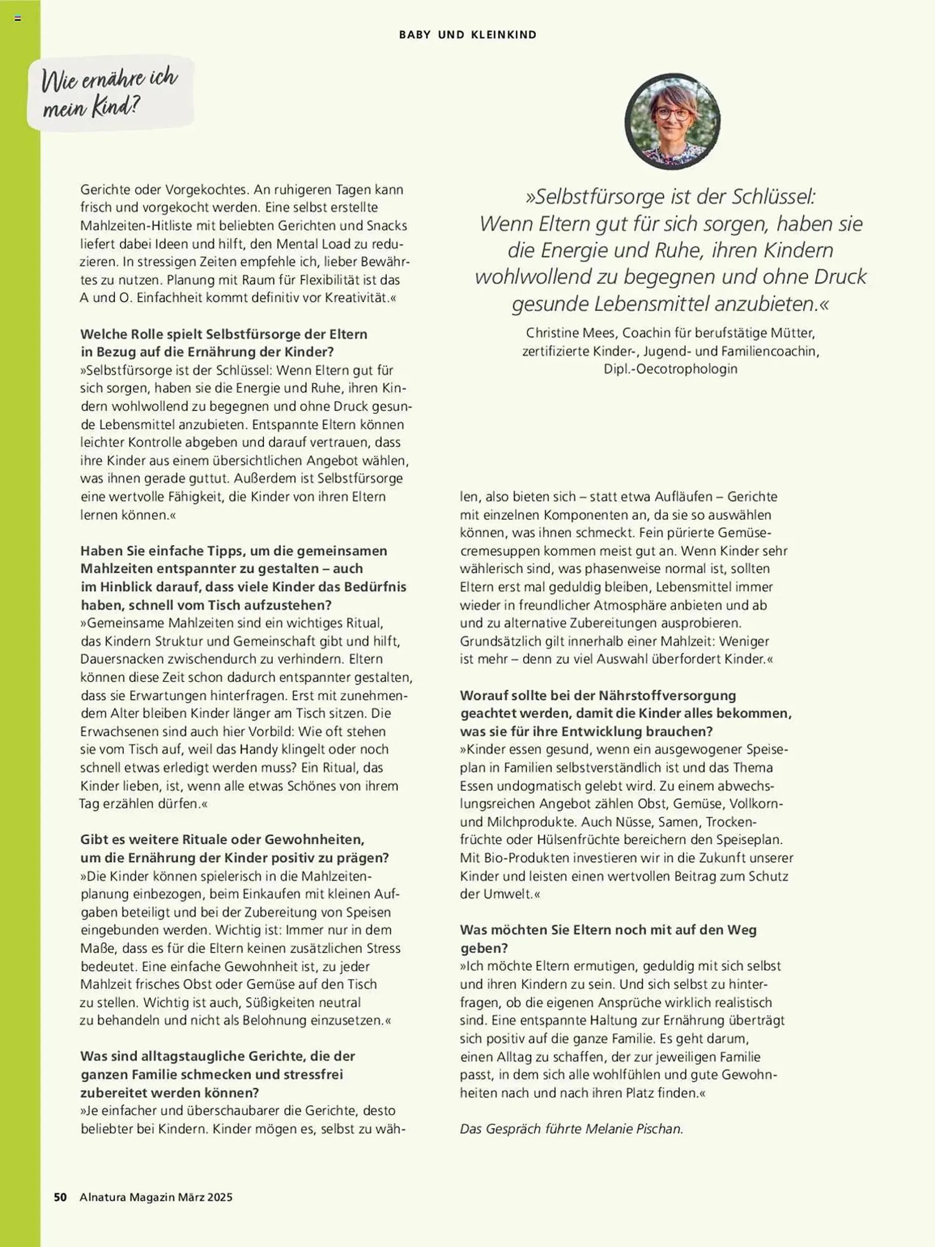Alnatura Prospekt von 1. März bis 31. März 2025 - Prospekt seite 50