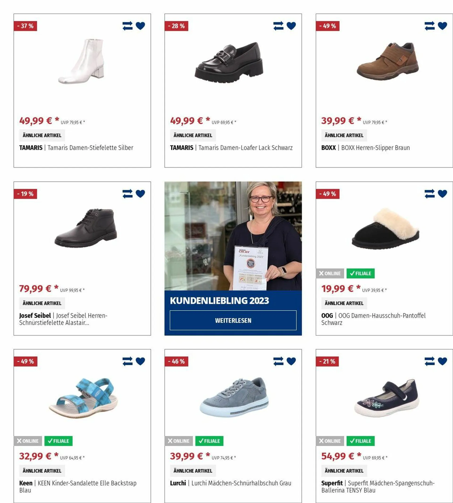 SCHUH OKAY Aktueller Prospekt von 28. Oktober bis 6. November 2024 - Prospekt seite 31