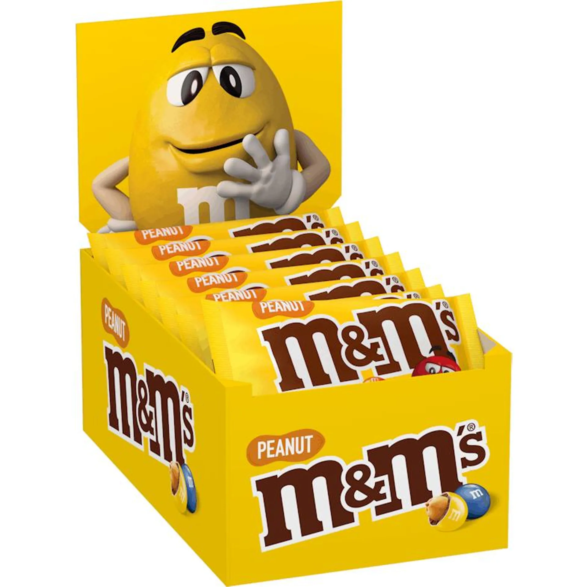 M&M'S Schokolinsen Peanut 24 x 45g (1,08kg)