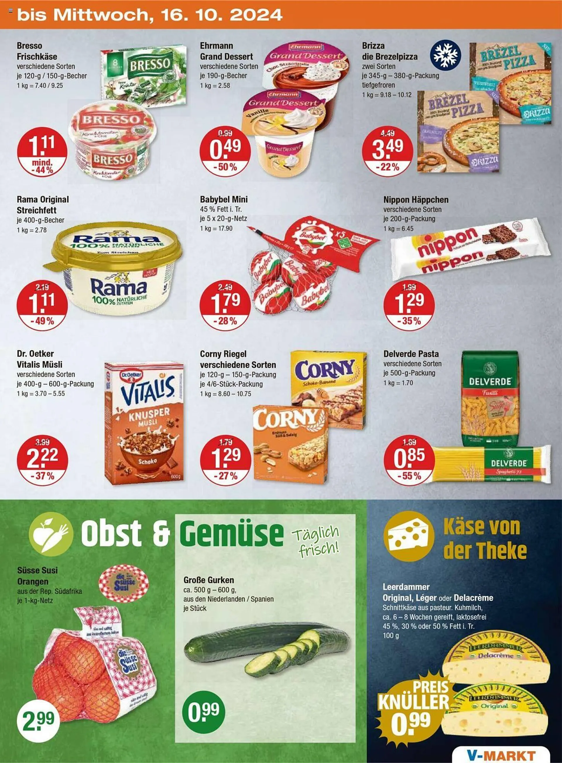 V Markt Prospekt von 10. Oktober bis 16. Oktober 2024 - Prospekt seite 19