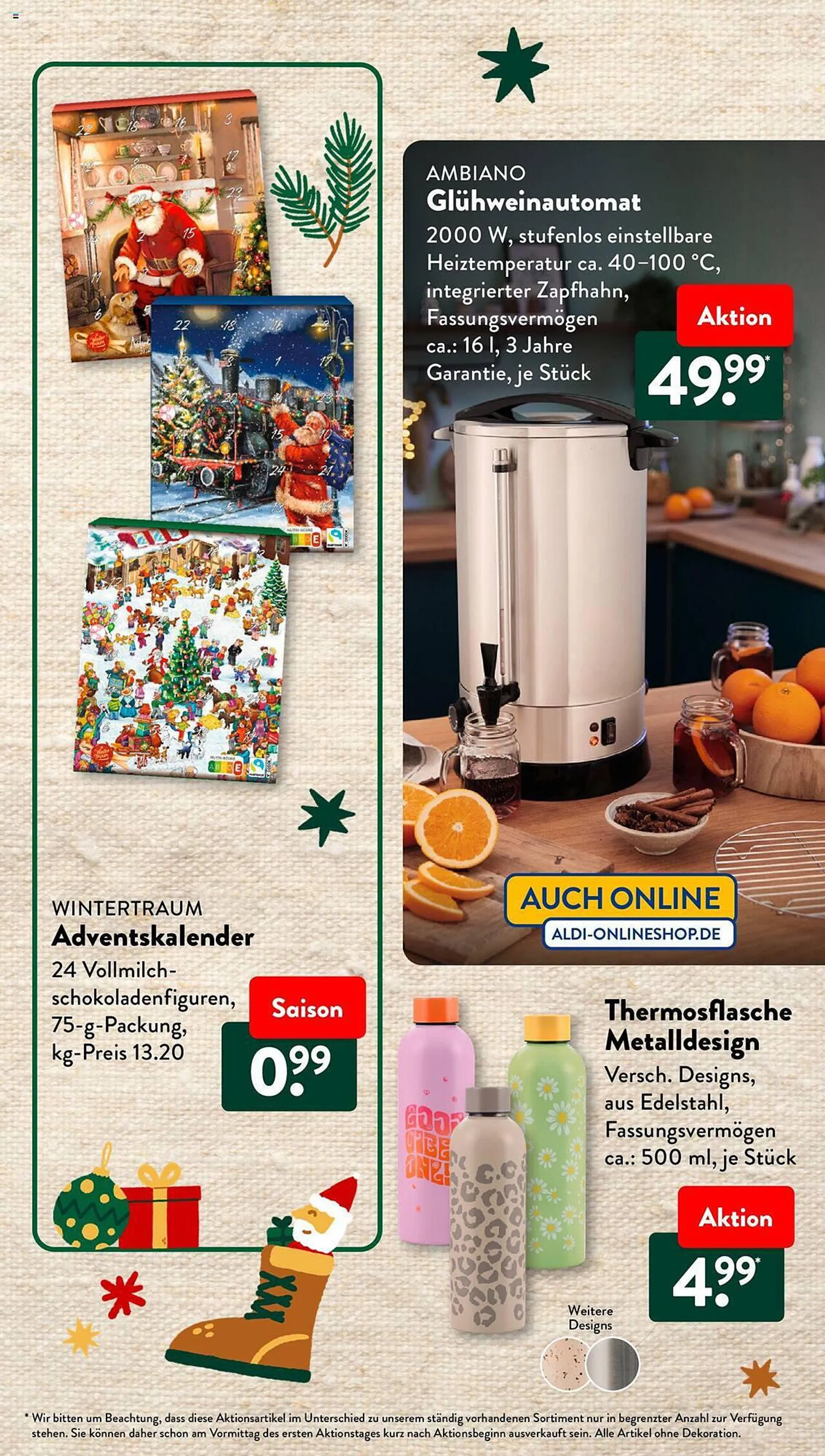 Aldi Süd Prospekt von 1. November bis 30. November 2023 - Prospekt seite 25