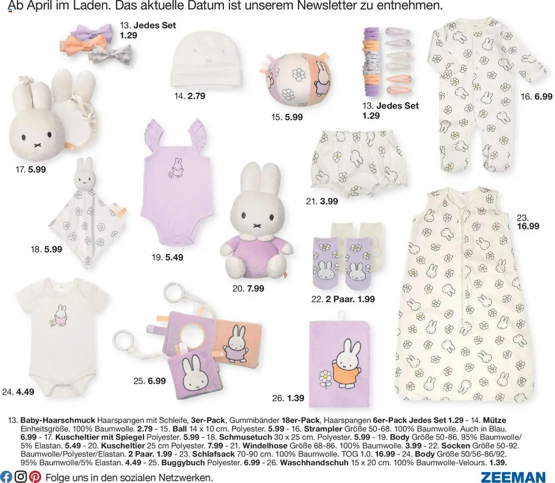 Zeeman Prospekt von 3. Februar bis 30. April 2025 - Prospekt seite 11