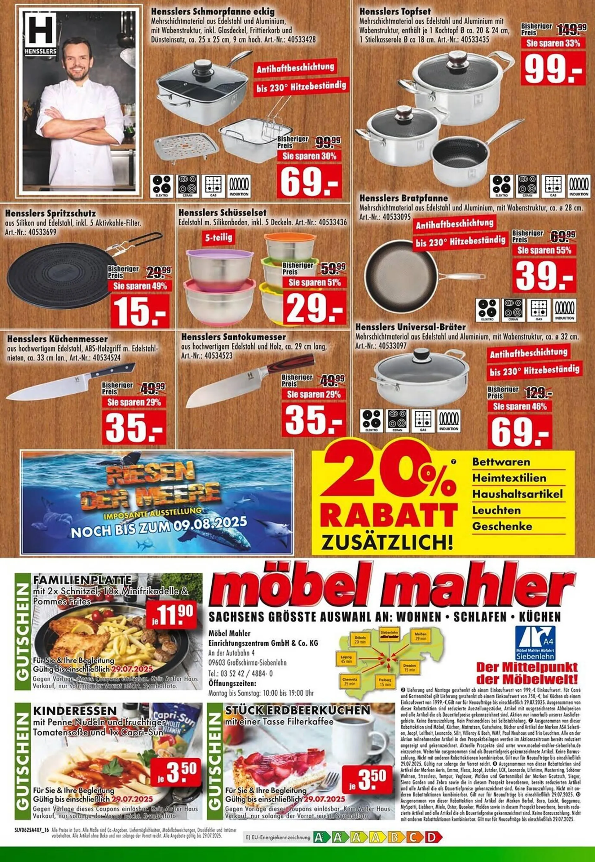 Möbel Mahler Prospekt von 2. Juli bis 15. Juli 2025 - Prospekt seite 16