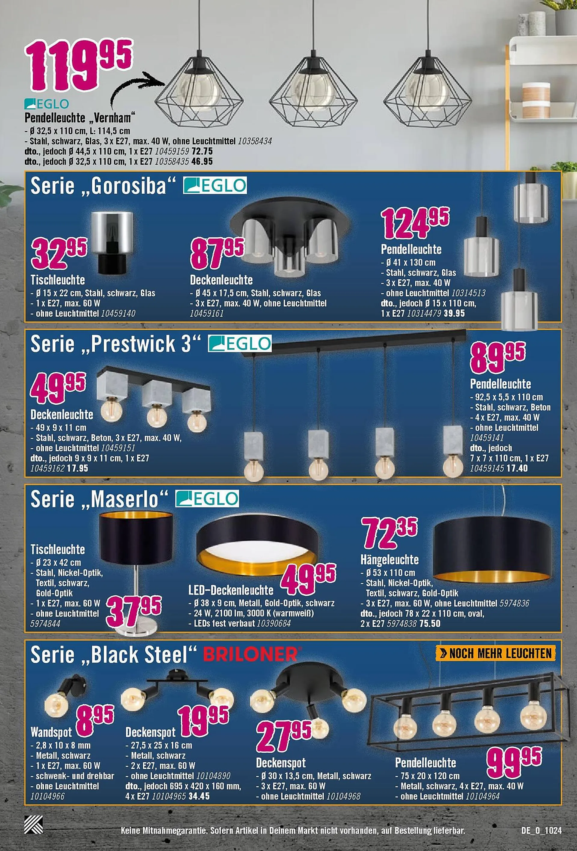 Hornbach Prospekt von 24. September bis 22. Oktober 2024 - Prospekt seite 19