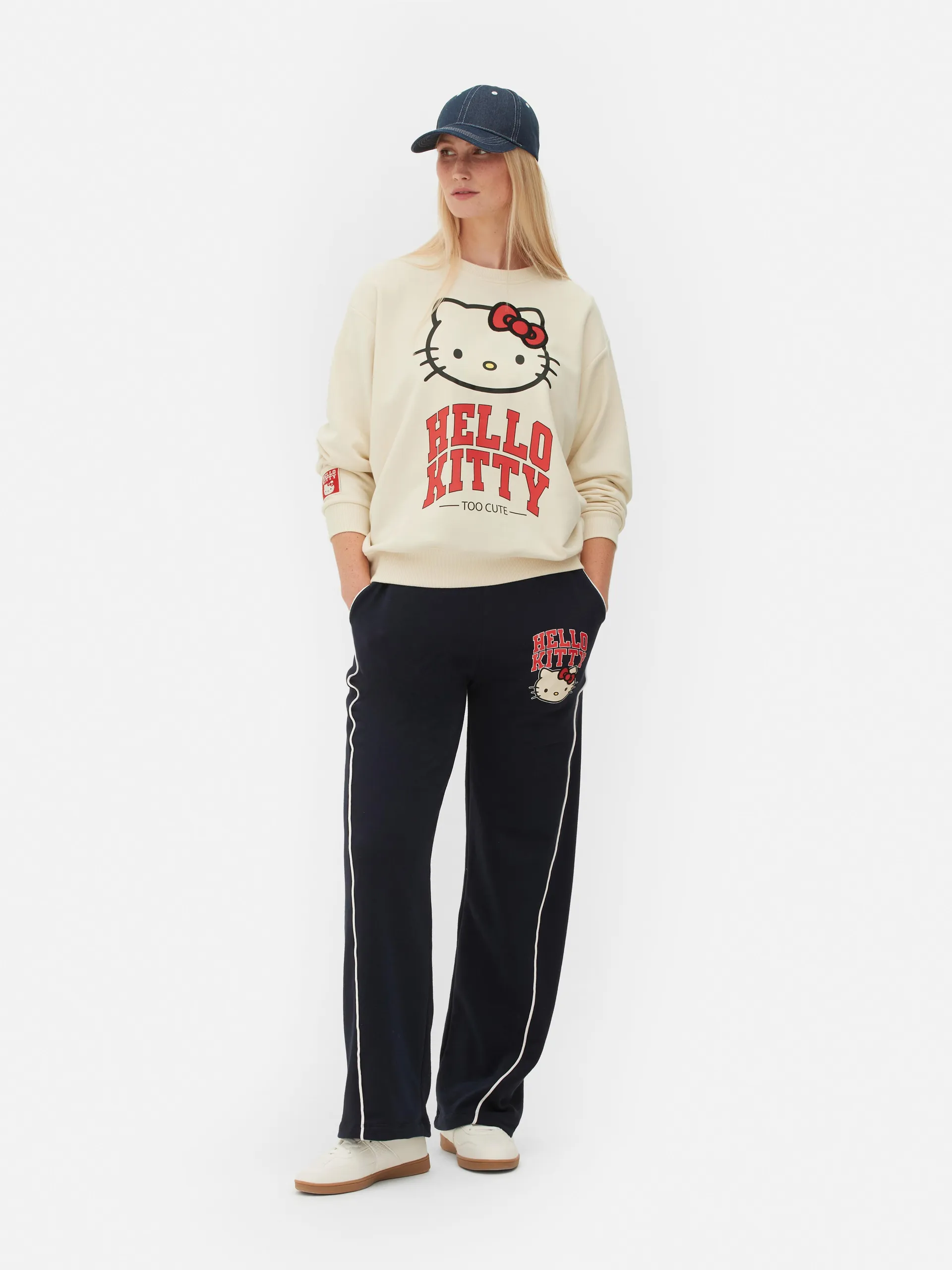 Sportliches „Hello Kitty“ Sweatshirt mit Grafik