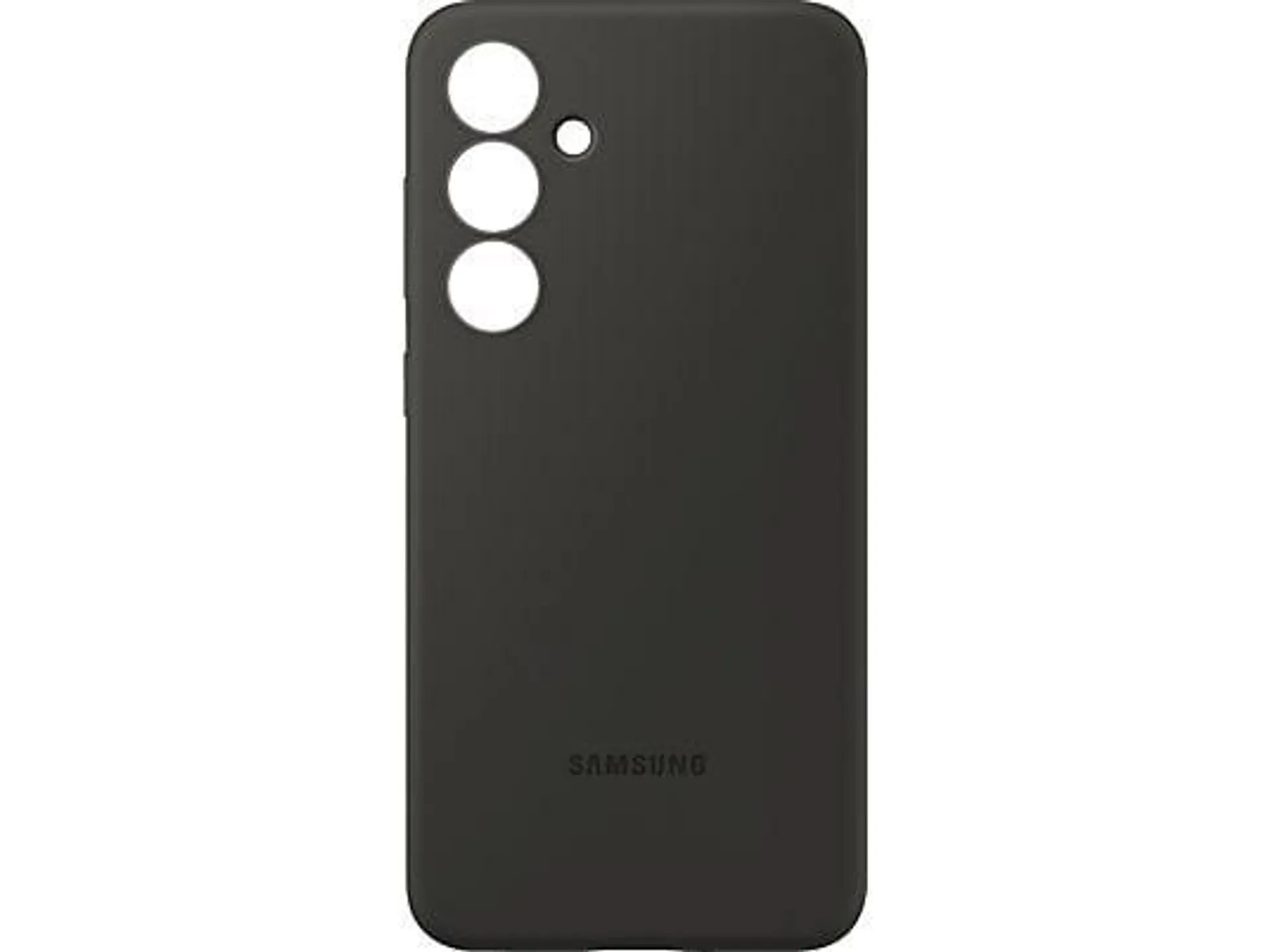 SAMSUNG Silicone Case, Backcover, Samsung, Galaxy S24 FE, Black