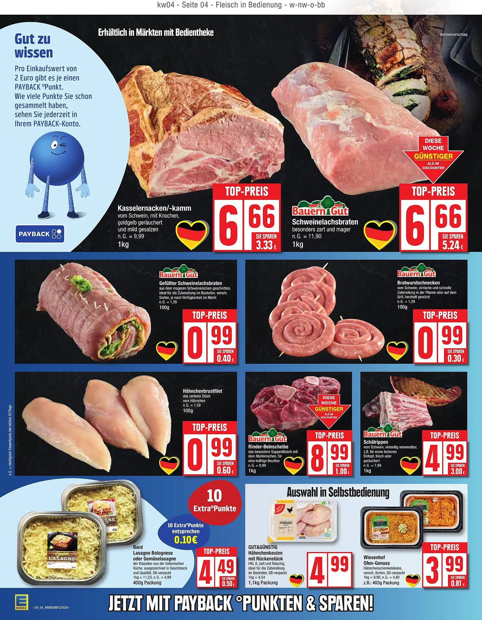 EDEKA Prospekt von 20. Januar bis 25. Januar 2025 - Prospekt seite 4