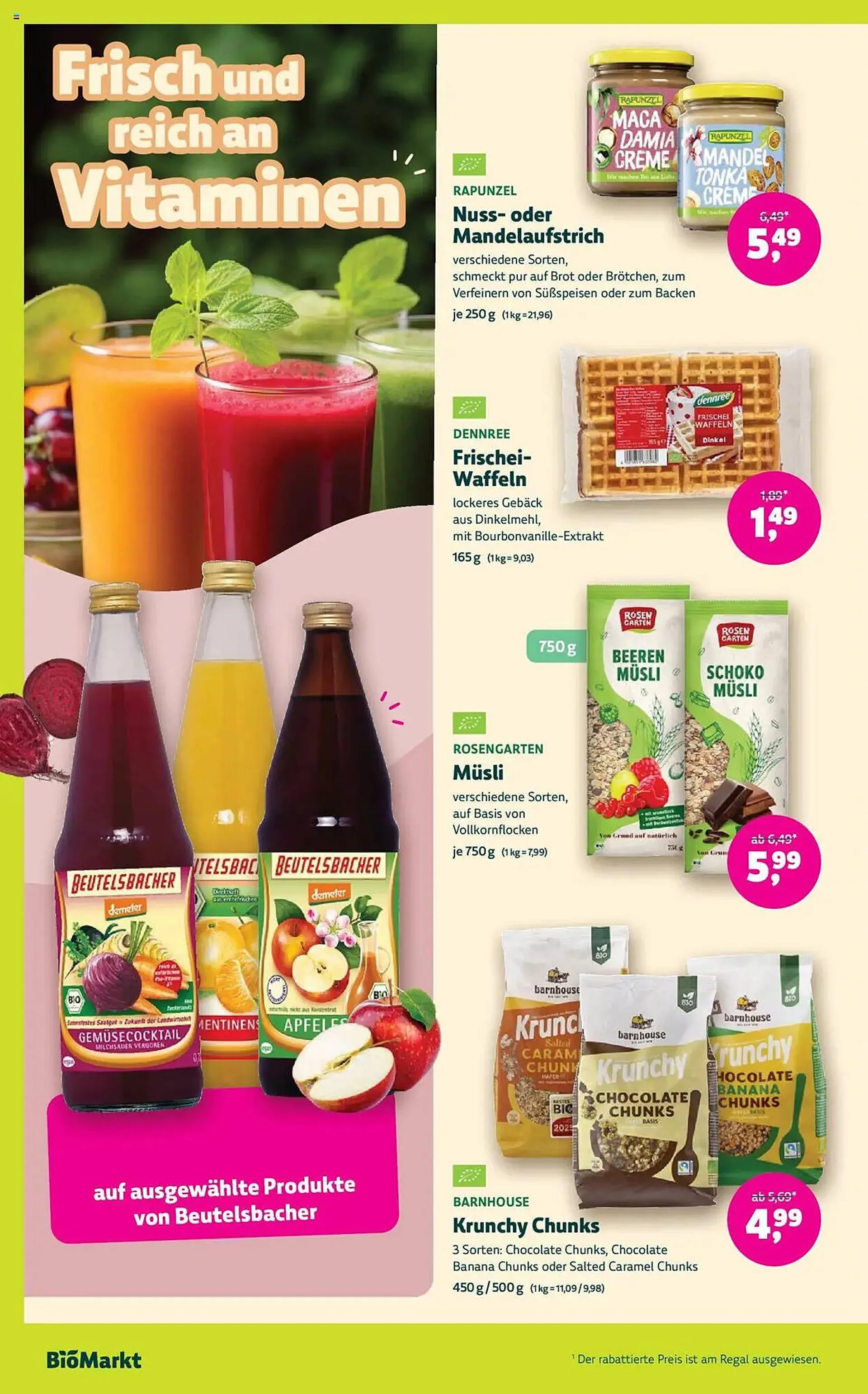 Biomarkt Prospekt von 21. Mai bis 3. Juni 2025 - Prospekt seite 8
