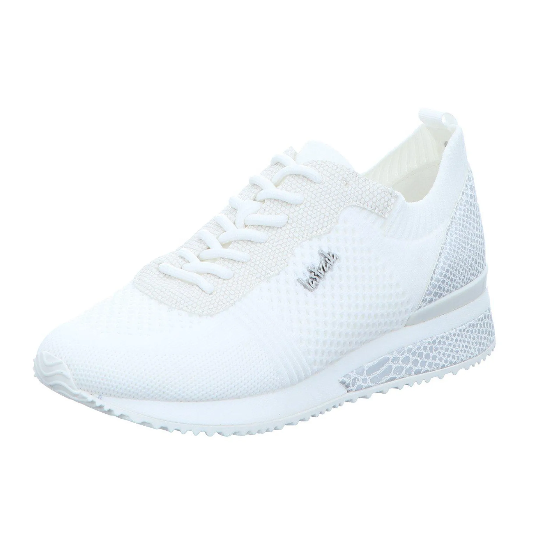 La Strada La Strada Damen-Slipper-Sneaker Knitted sneaker Weiß