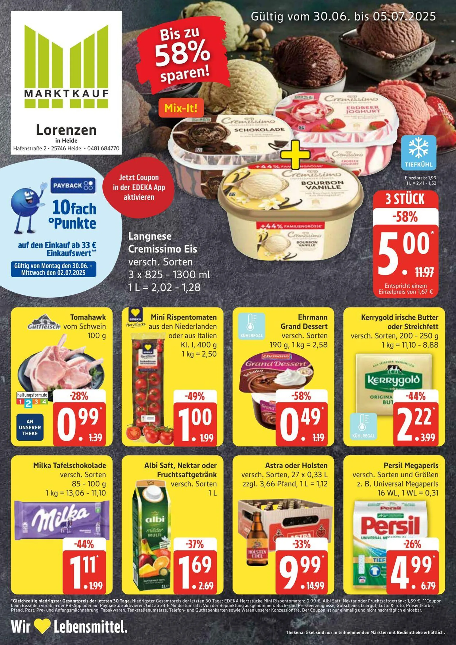 Marktkauf Aktueller Prospekt von 7. Juli bis 12. Juli 2025 - Prospekt seite 1