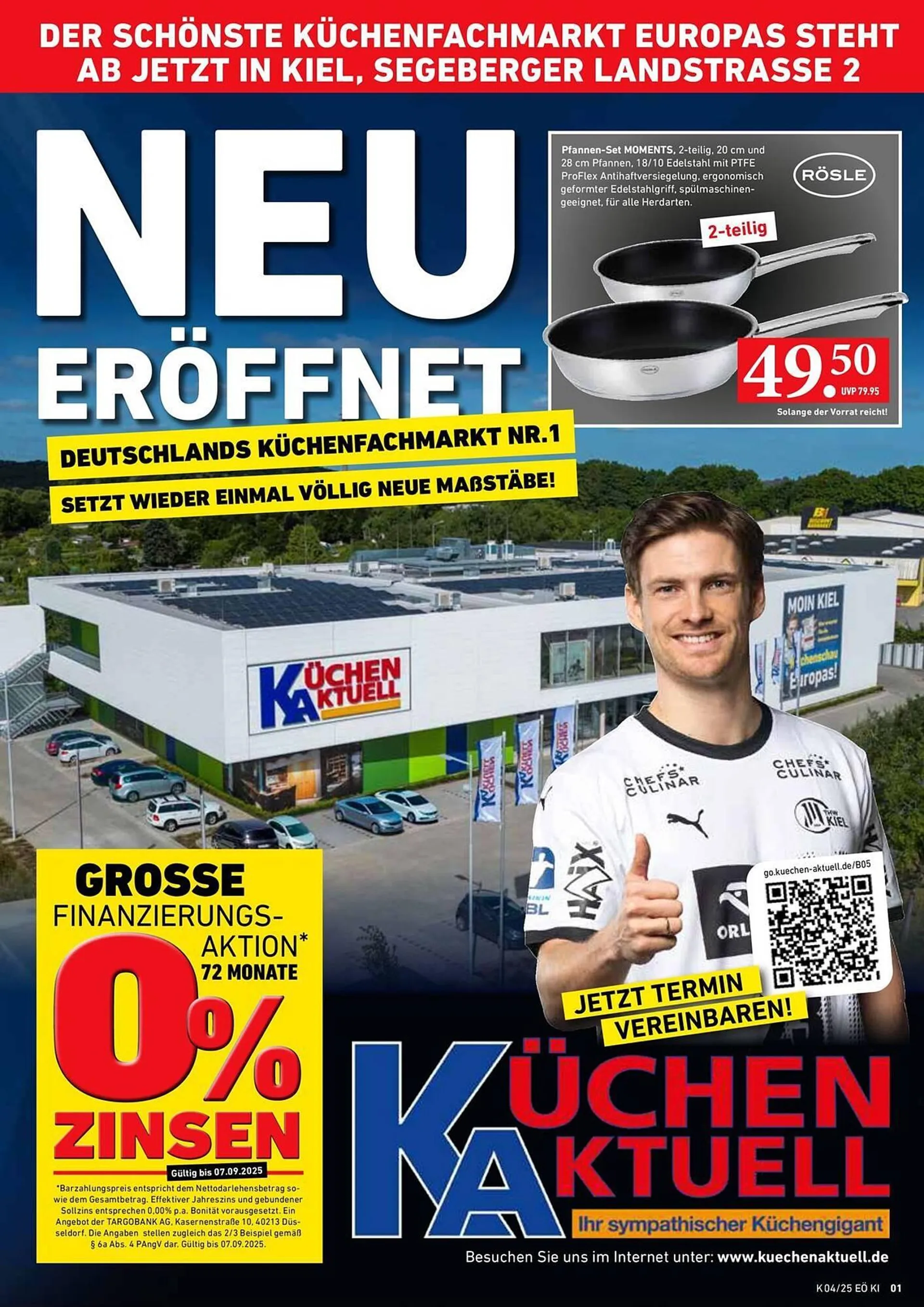 Küchen Aktuell Prospekt von 19. August bis 7. September 2025 - Prospekt seite 1