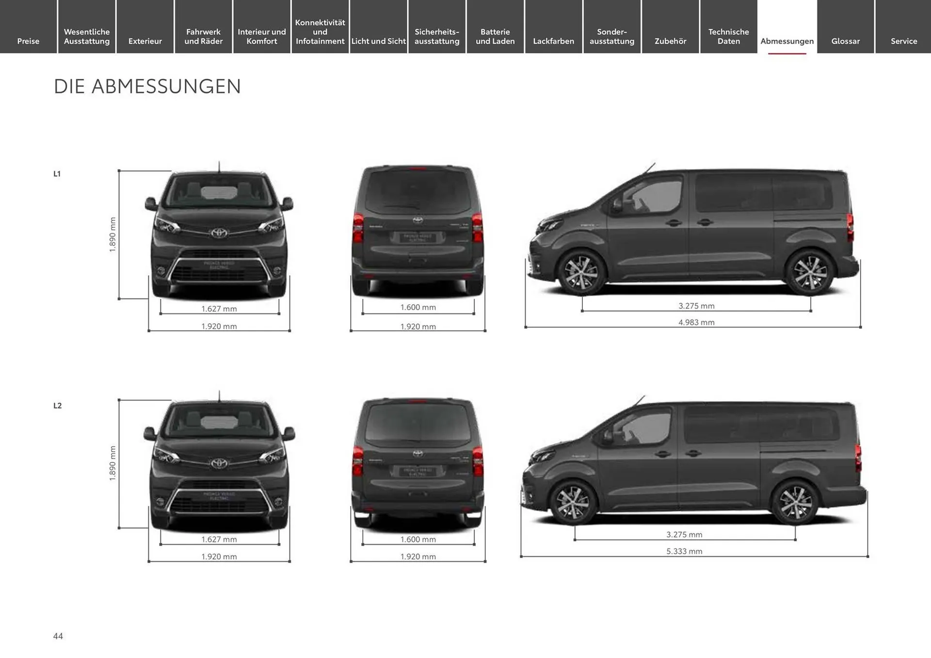 Toyota Prospekt von 12. Juni bis 12. Juni 2025 - Prospekt seite 44