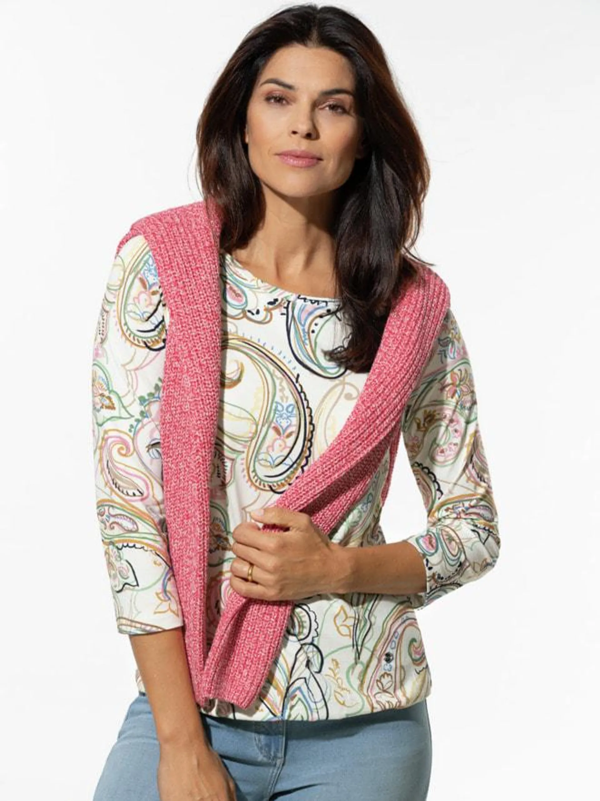 Blousonshirt Kreidepaisley