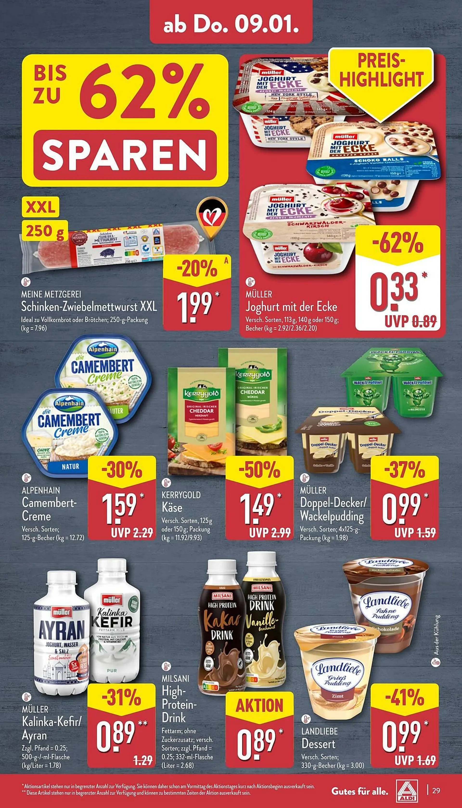 Aldi Nord Prospekt von 6. Januar bis 12. Januar 2025 - Prospekt seite 29