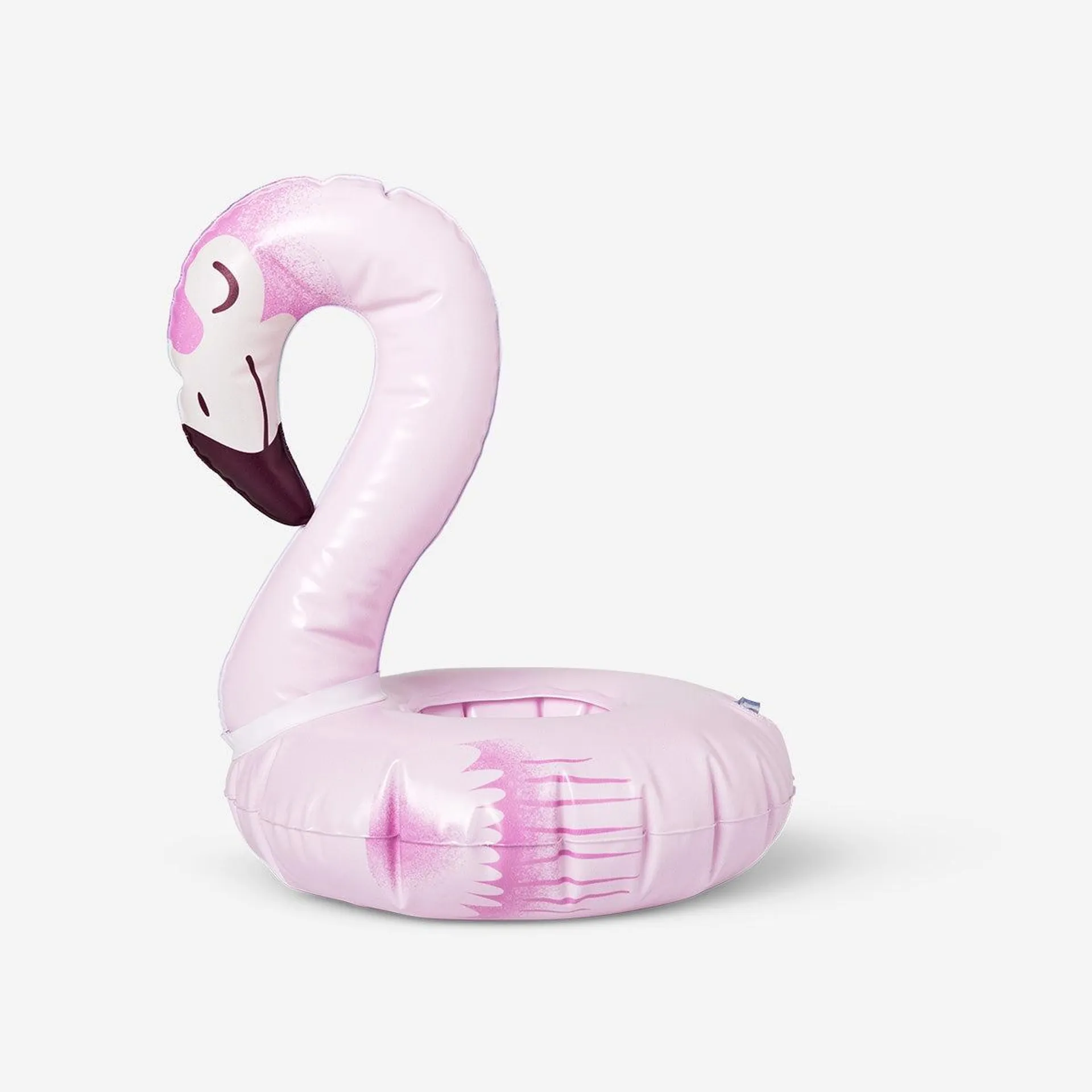 Inflatable flamingo cup holder