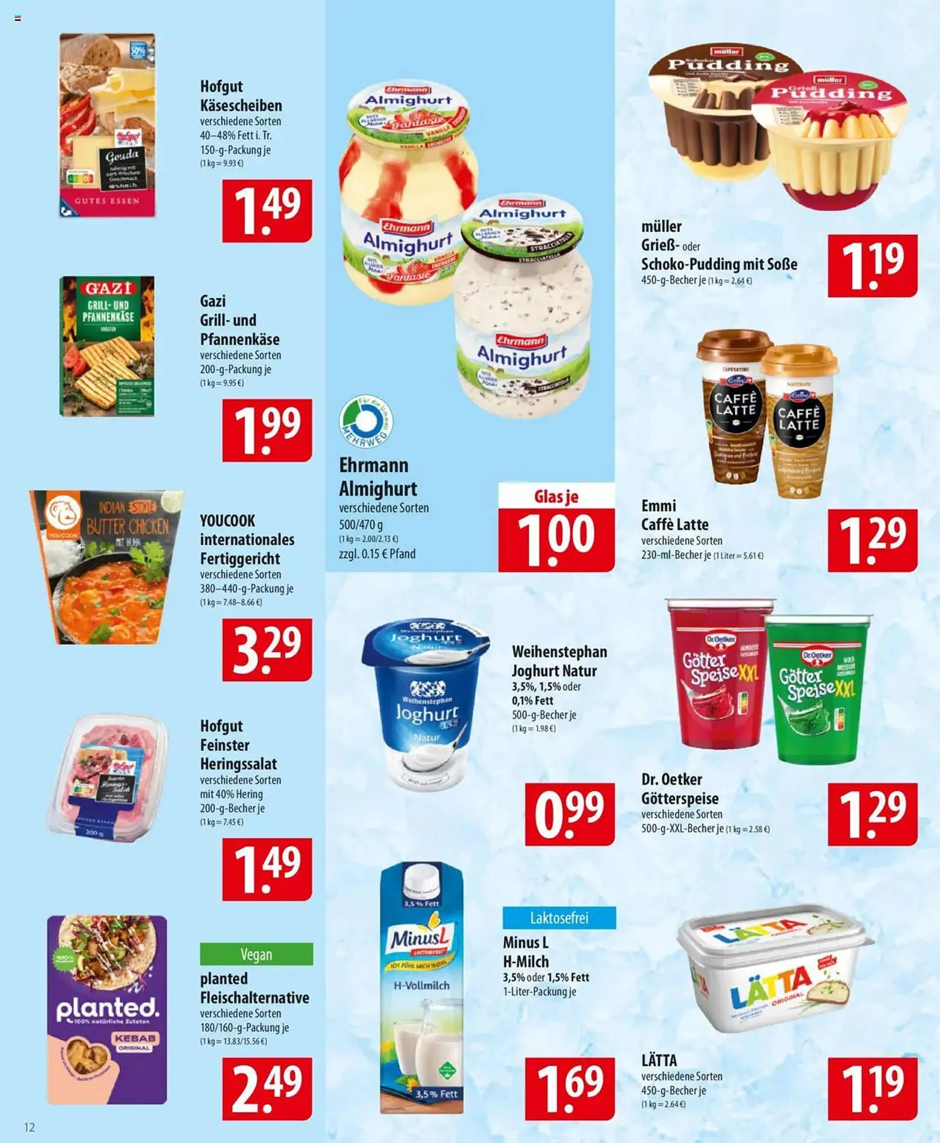 Famila Nord Ost Prospekt von 28. April bis 3. Mai 2025 - Prospekt seite 12