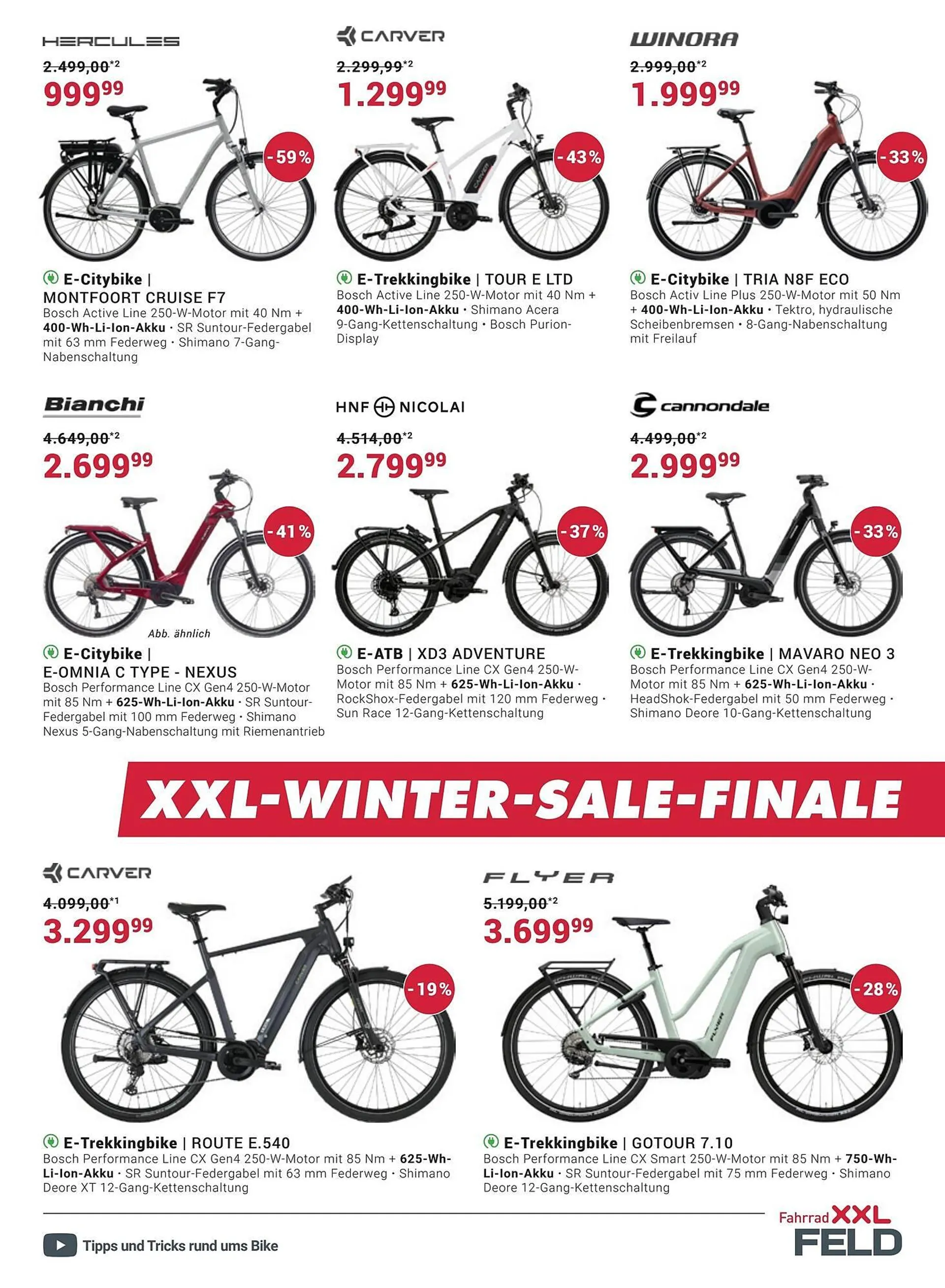 Fahrrad XXL Prospekt von 21. Januar bis 25. Februar 2025 - Prospekt seite 3