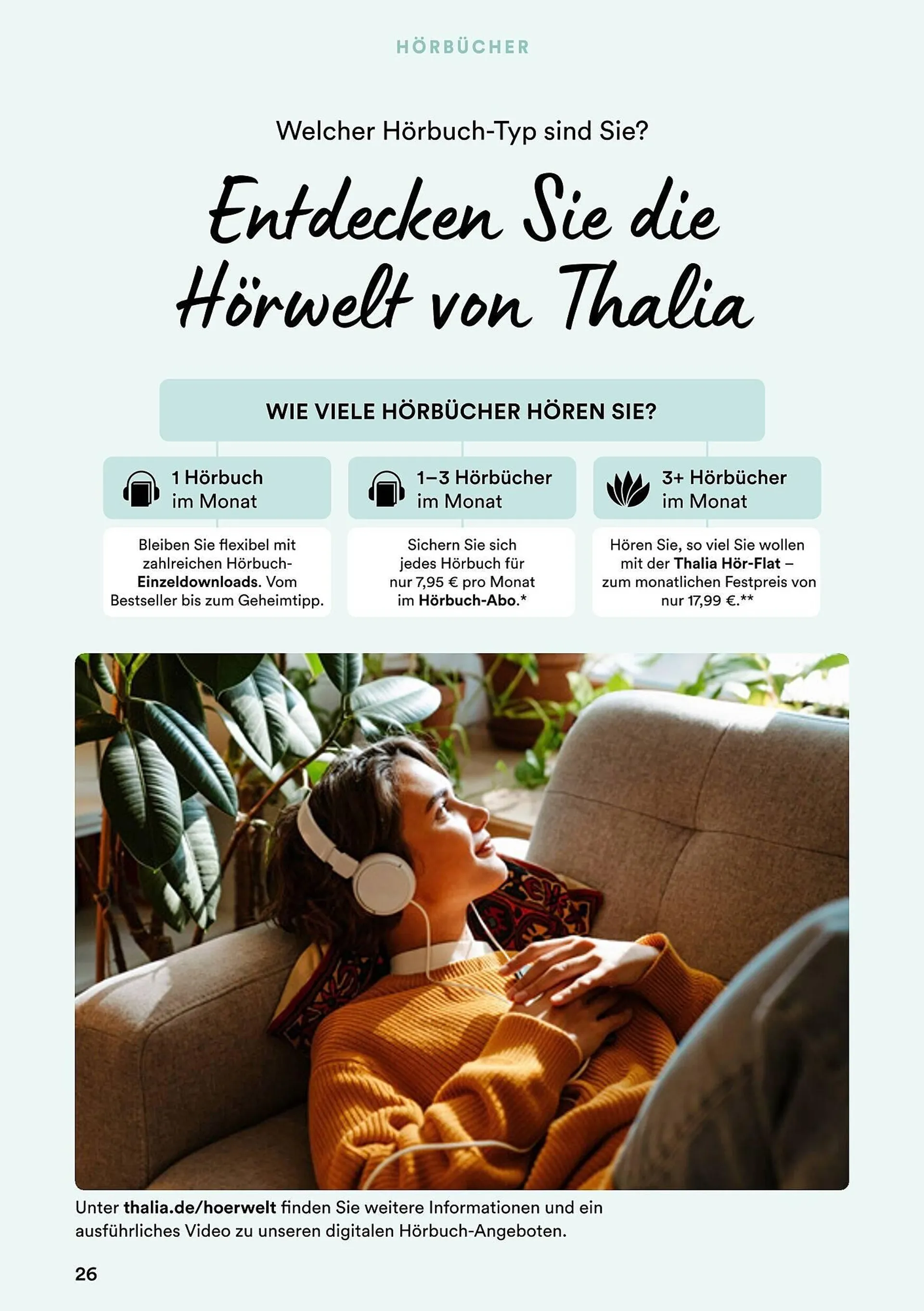 Thalia Prospekt von 7. Oktober bis 21. Oktober 2024 - Prospekt seite 26