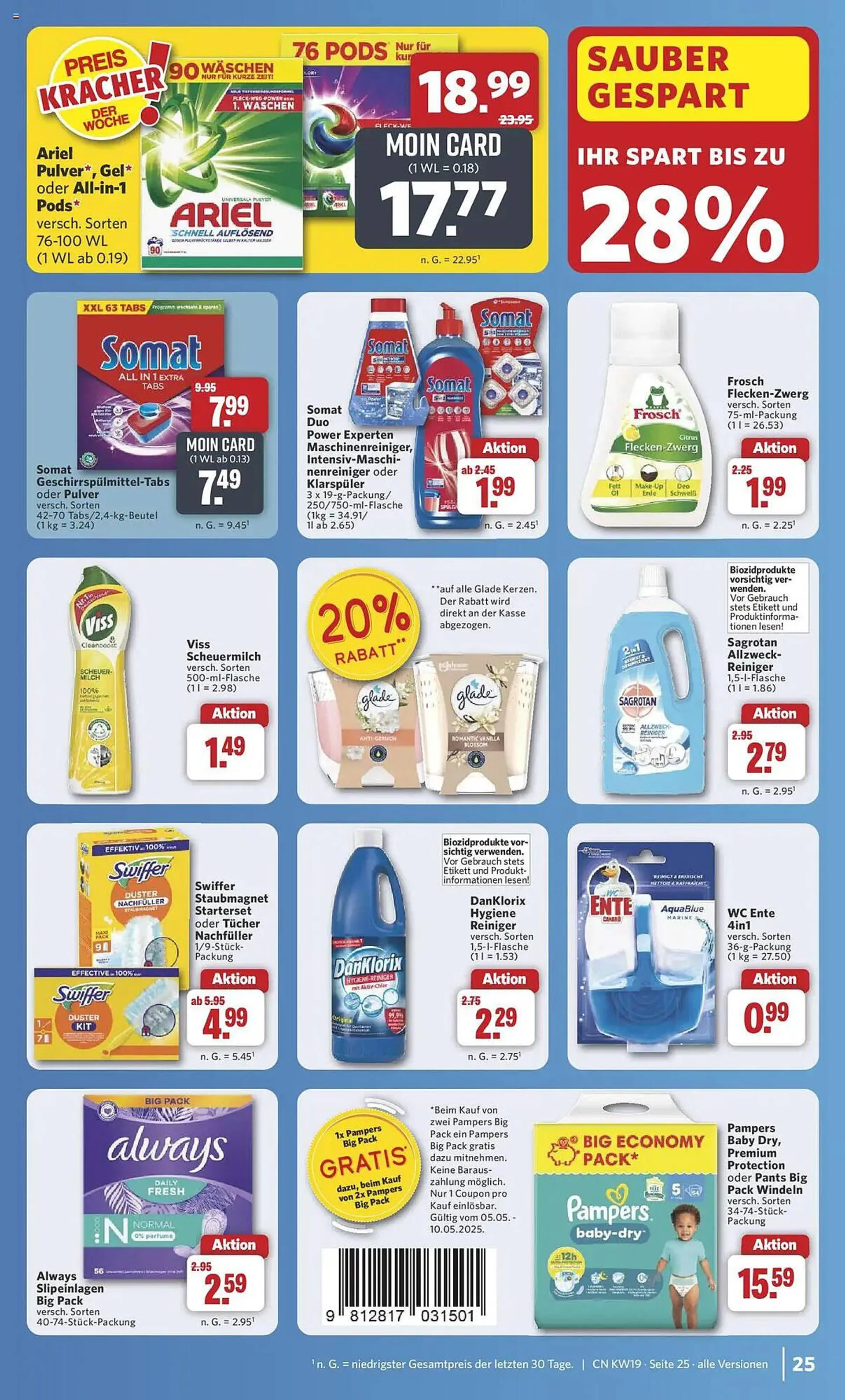Combi Prospekt von 5. Mai bis 10. Mai 2025 - Prospekt seite 34