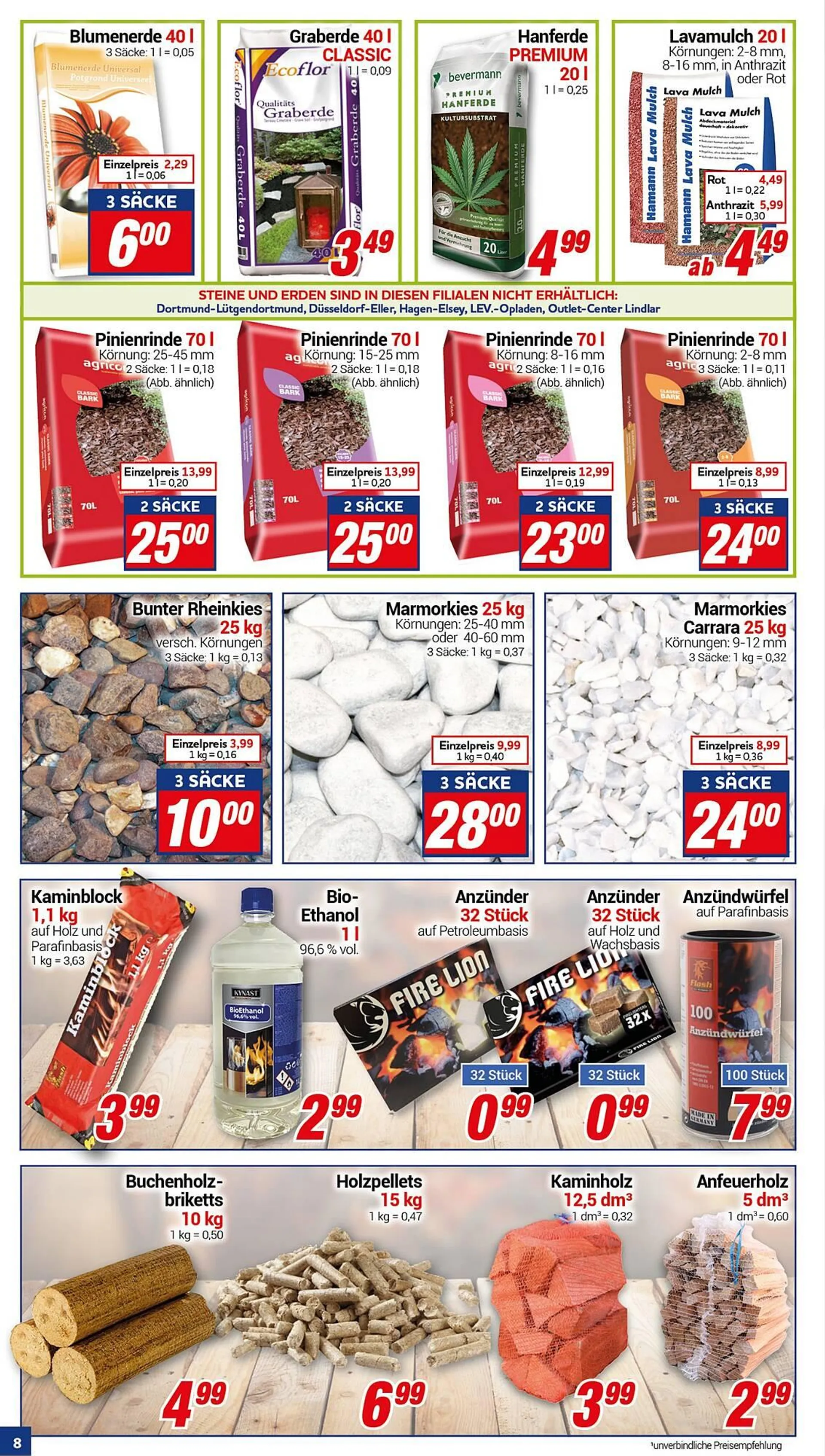 CENTERSHOP Prospekt von 21. Oktober bis 26. Oktober 2024 - Prospekt seite 8