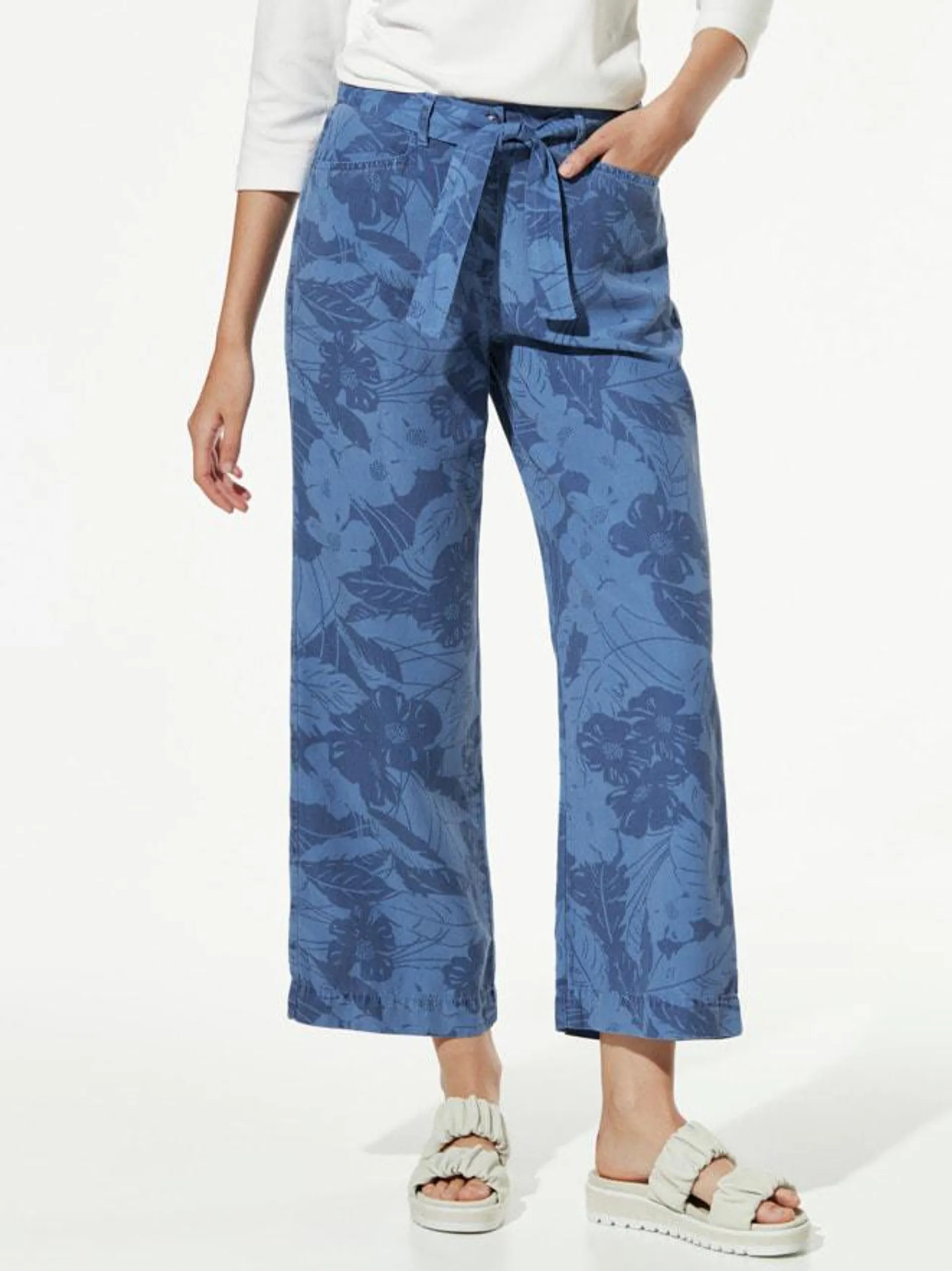 Lyocell-Leinen Culotte