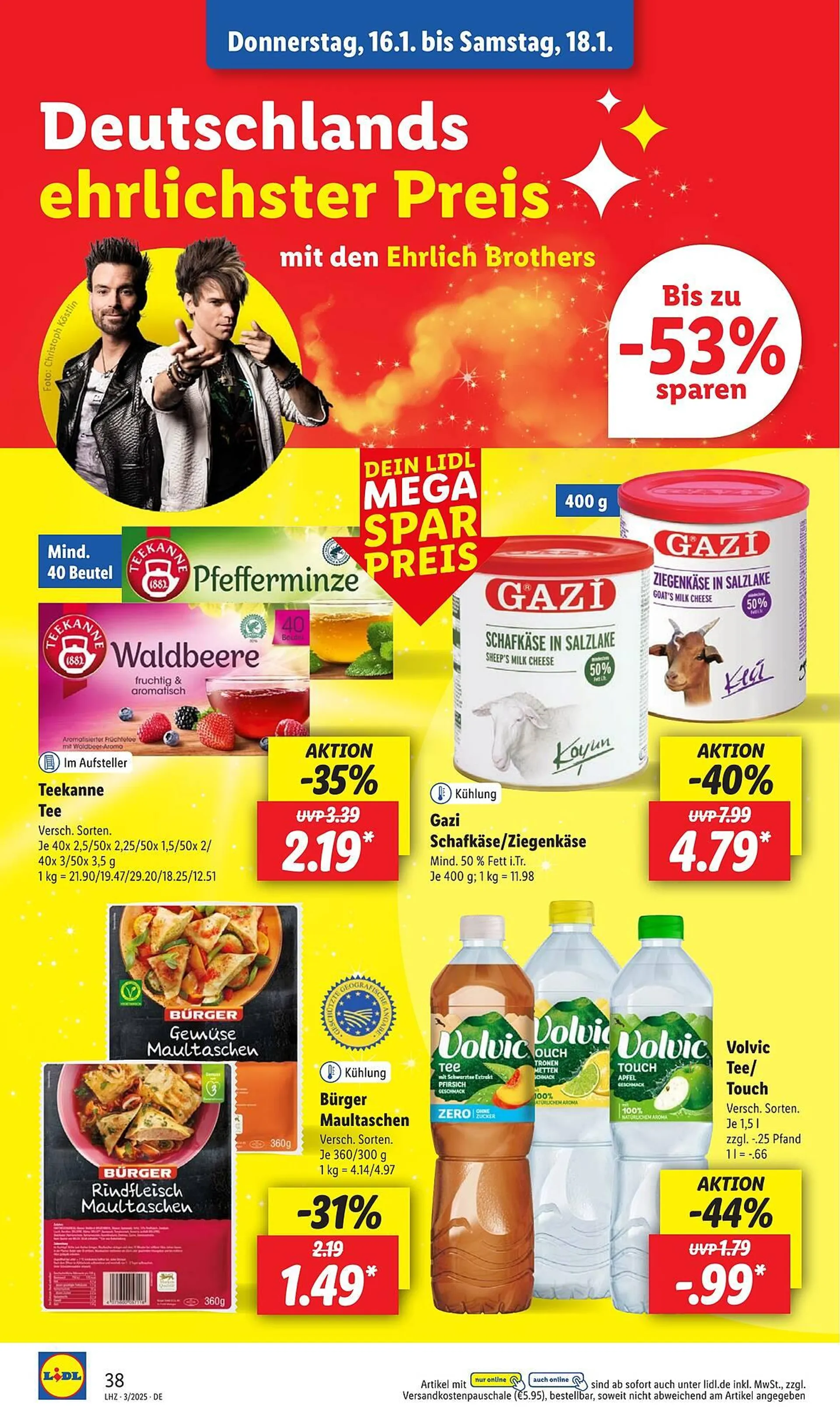 Lidl Prospekt von 6. Januar bis 11. Januar 2025 - Prospekt seite 42