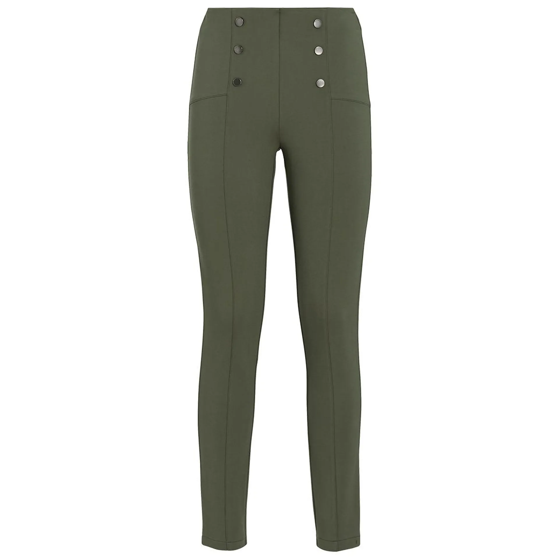 Damen Jeggings mit Zierknöpfen