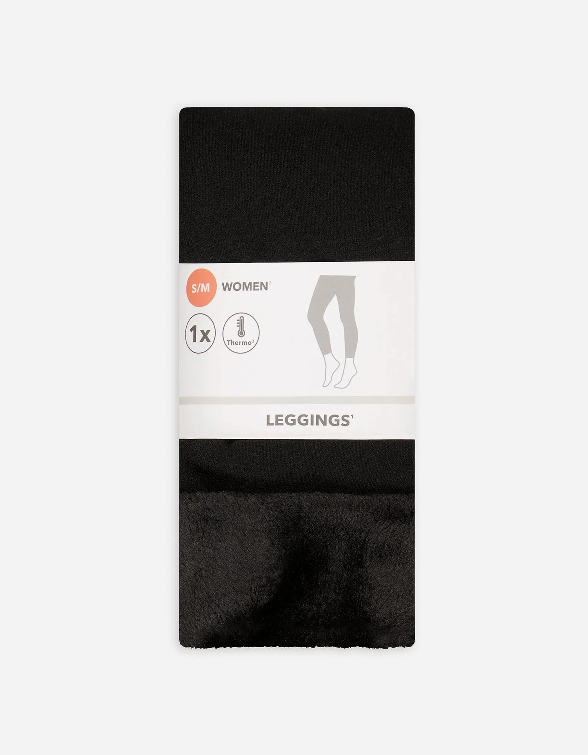 Leggings - Thermoeffekt - schwarz