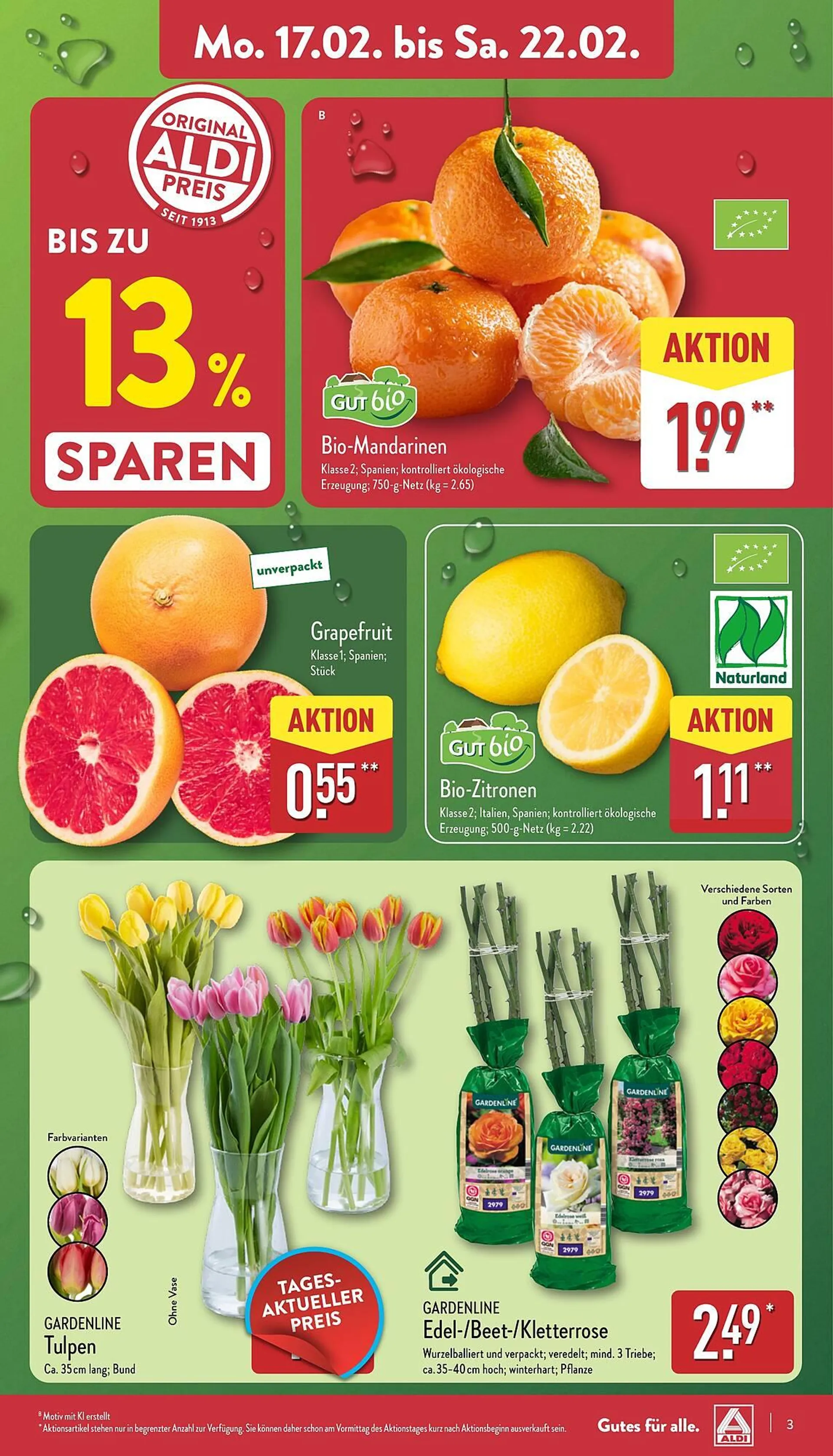 Aldi Nord Prospekt von 17. Februar bis 22. Februar 2025 - Prospekt seite 3