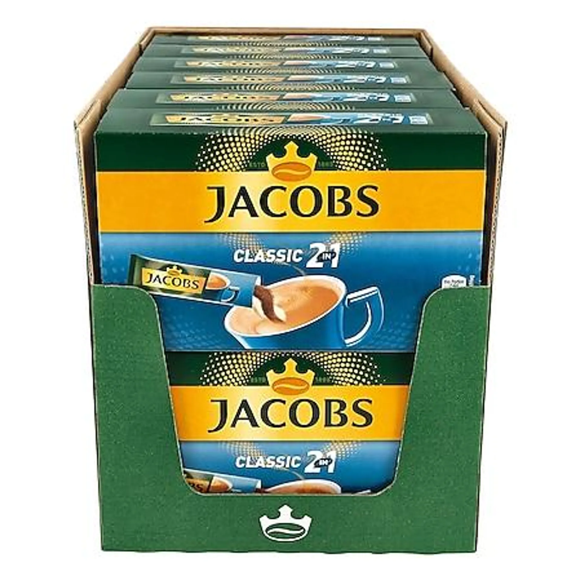 Jacobs Kaffeesticks Classic 2in1 140 g, 12er Pack