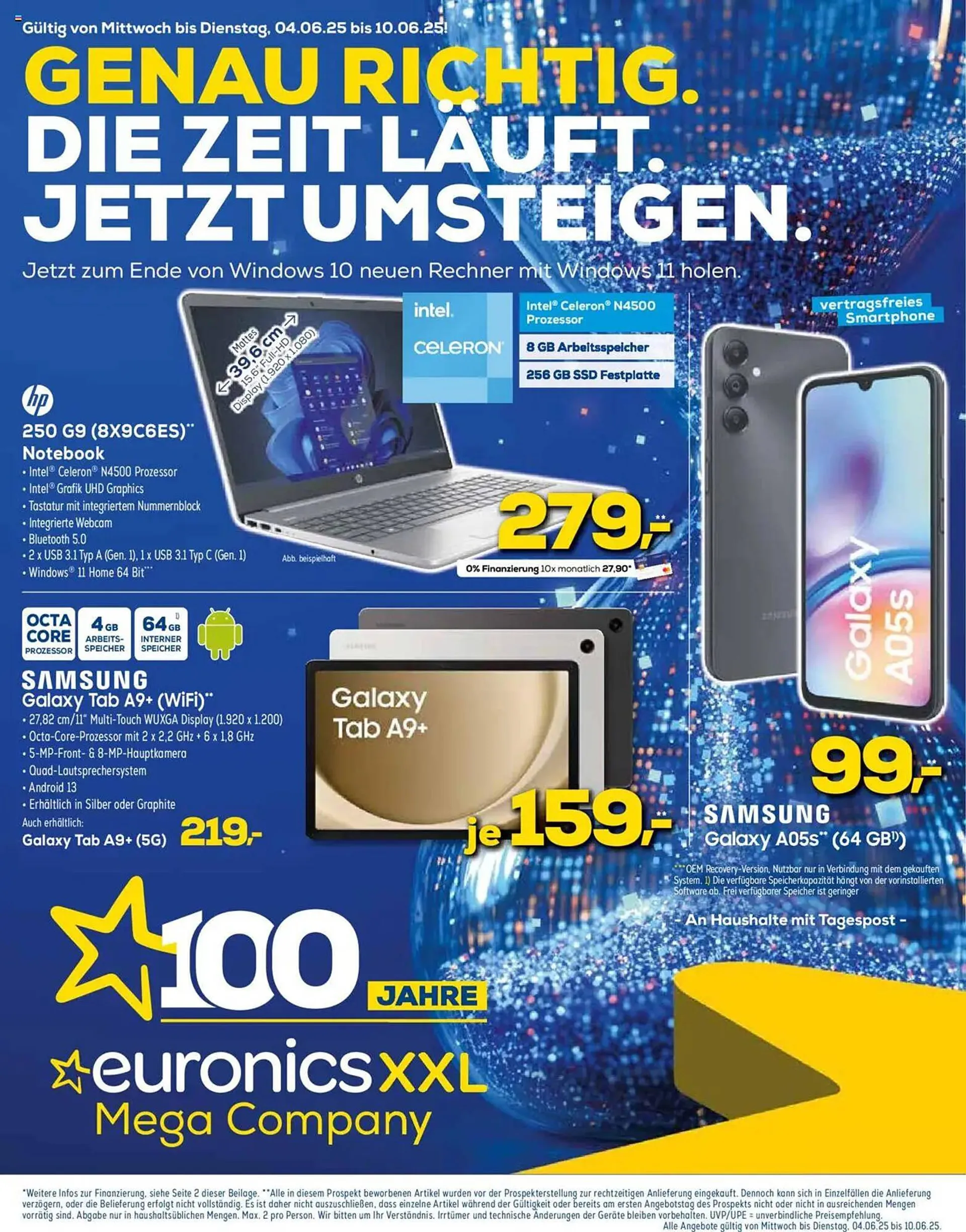 Euronics XXL Prospekt von 4. Juni bis 10. Juni 2025 - Prospekt seite 1