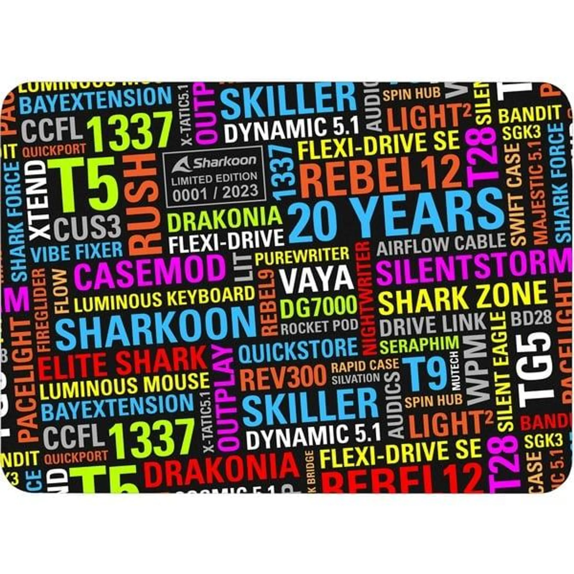 20 Years Limited Edition Mouse Mat, Gaming-Mauspad